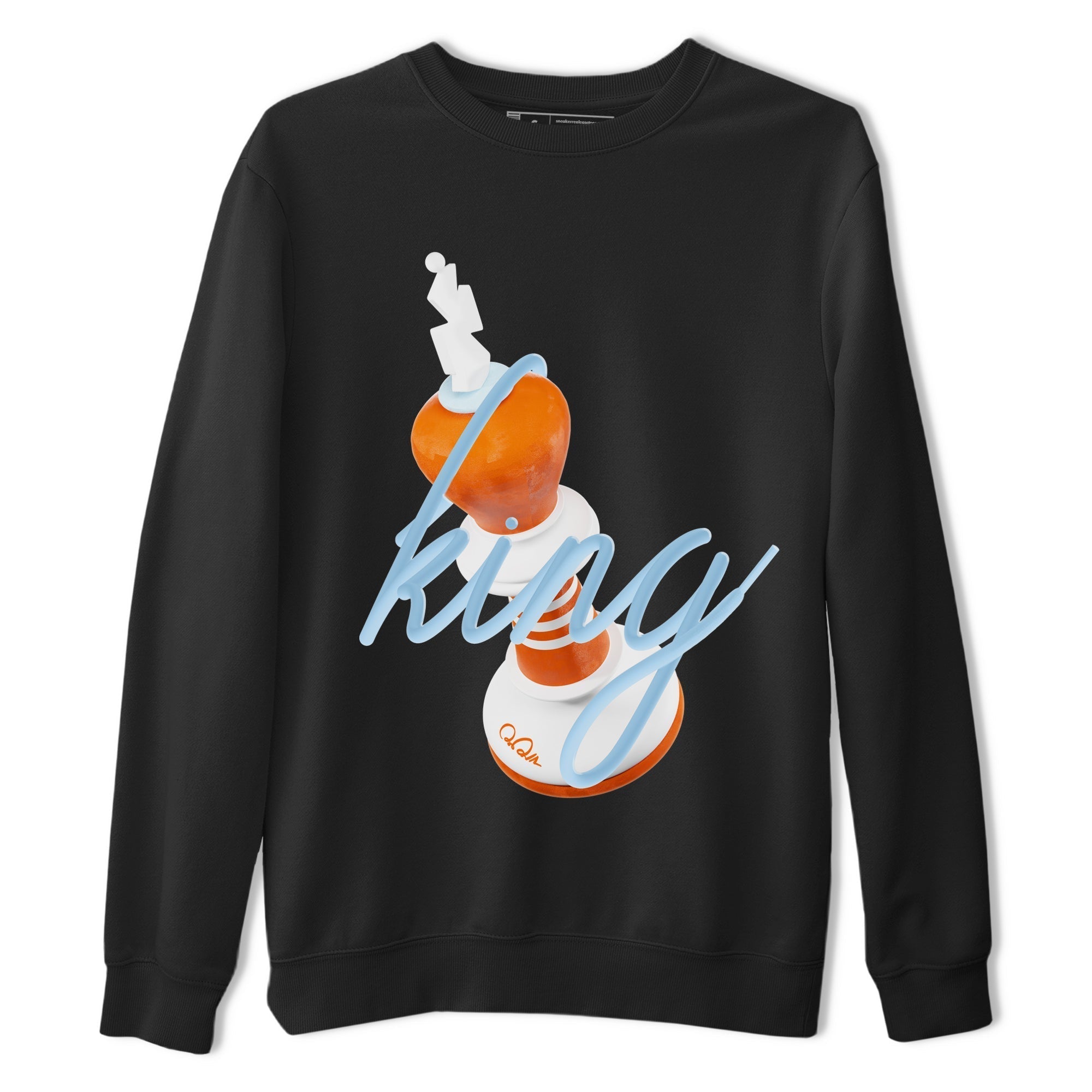 3D King snkmatch Tee - Crazy 8 Team Orange