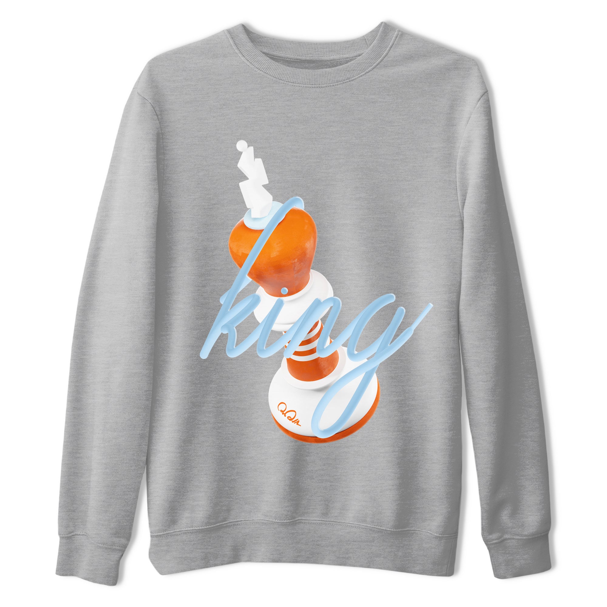 3D King snkmatch Tee - Crazy 8 Team Orange