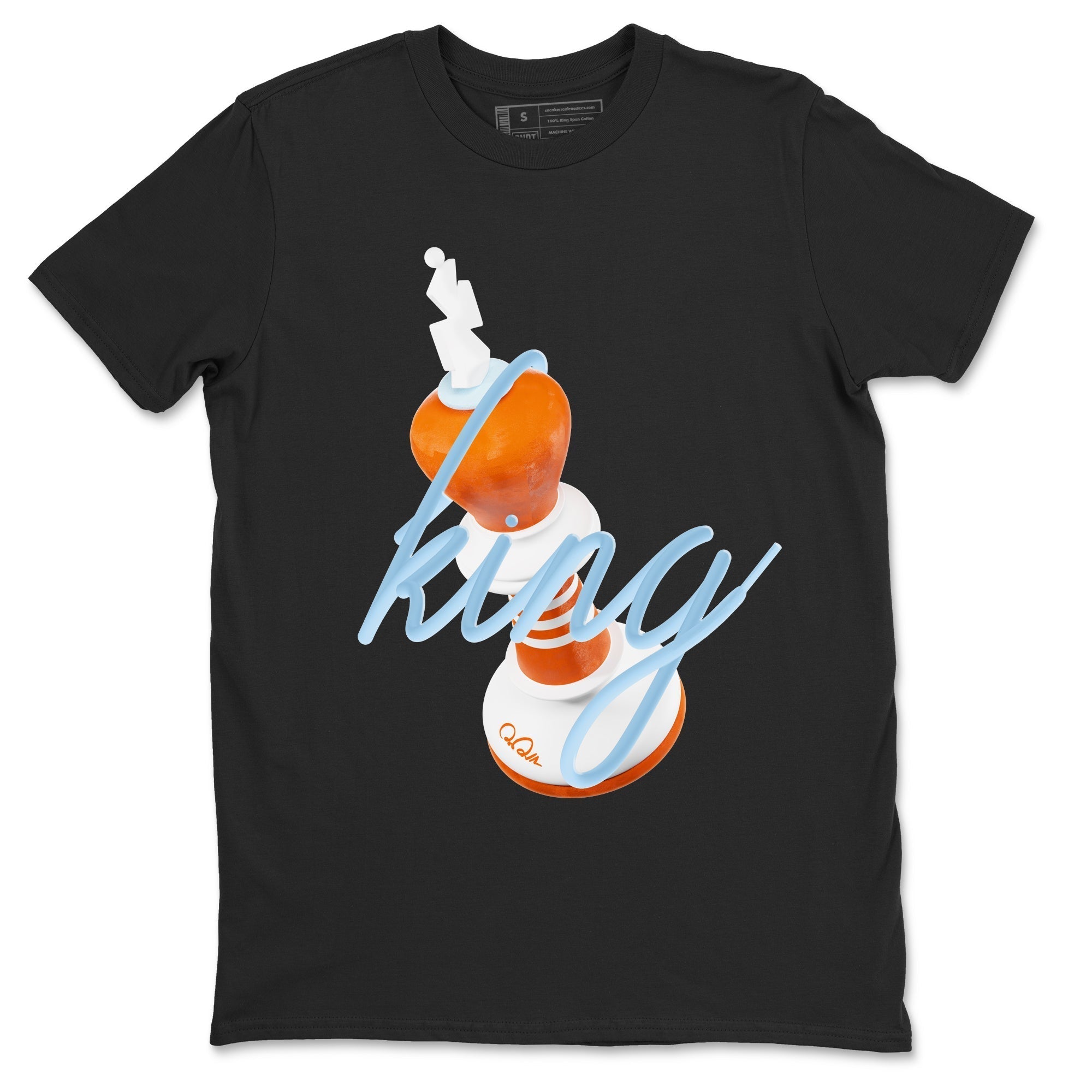 3D King snkmatch Tee - Crazy 8 Team Orange