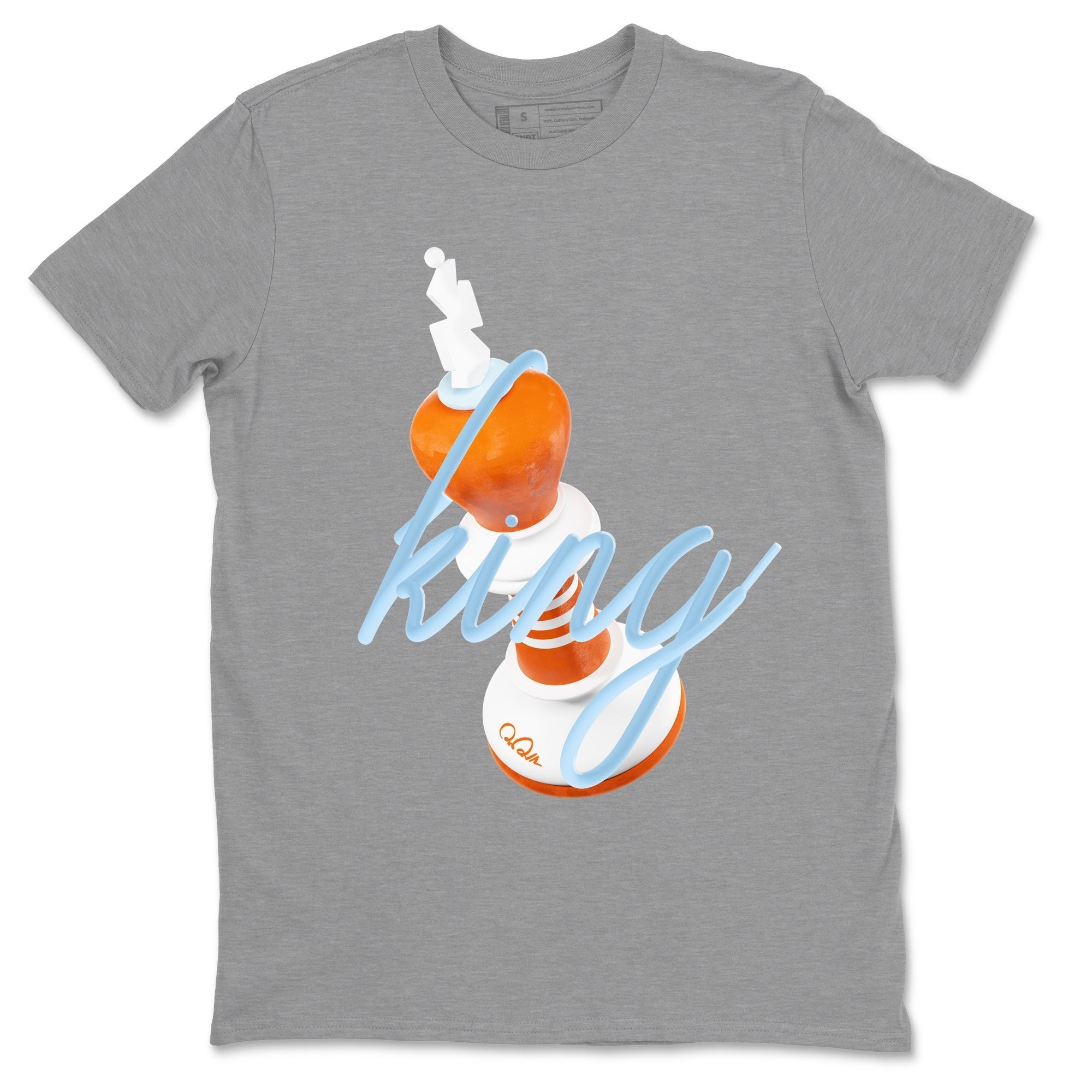 3D King snkmatch Tee - Crazy 8 Team Orange
