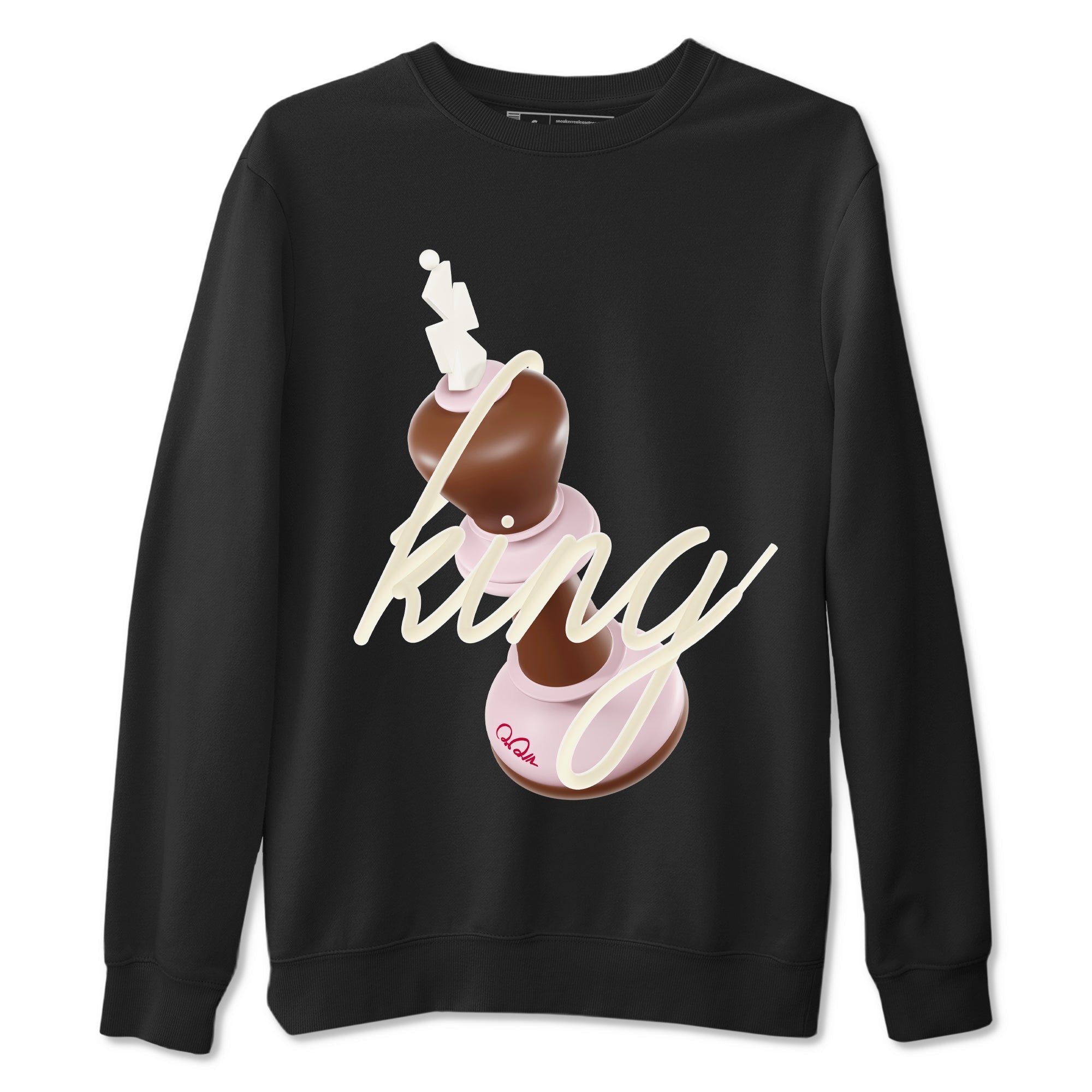 3D King snkmatch Tees - Dunk Cacao Wow And Pink Foam