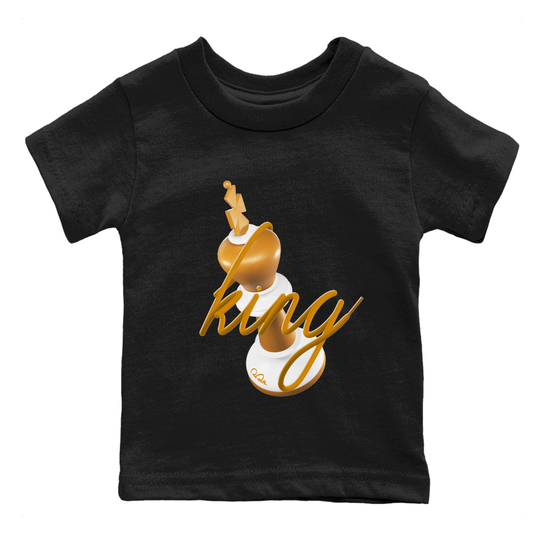 3D King snkmatch Tees Kids - Dunk Dark Curry