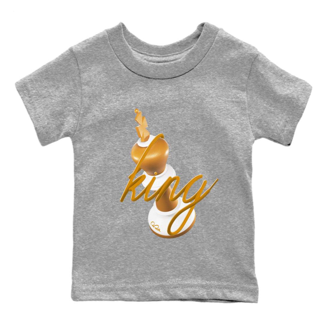 3D King snkmatch Tees Kids - Dunk Dark Curry