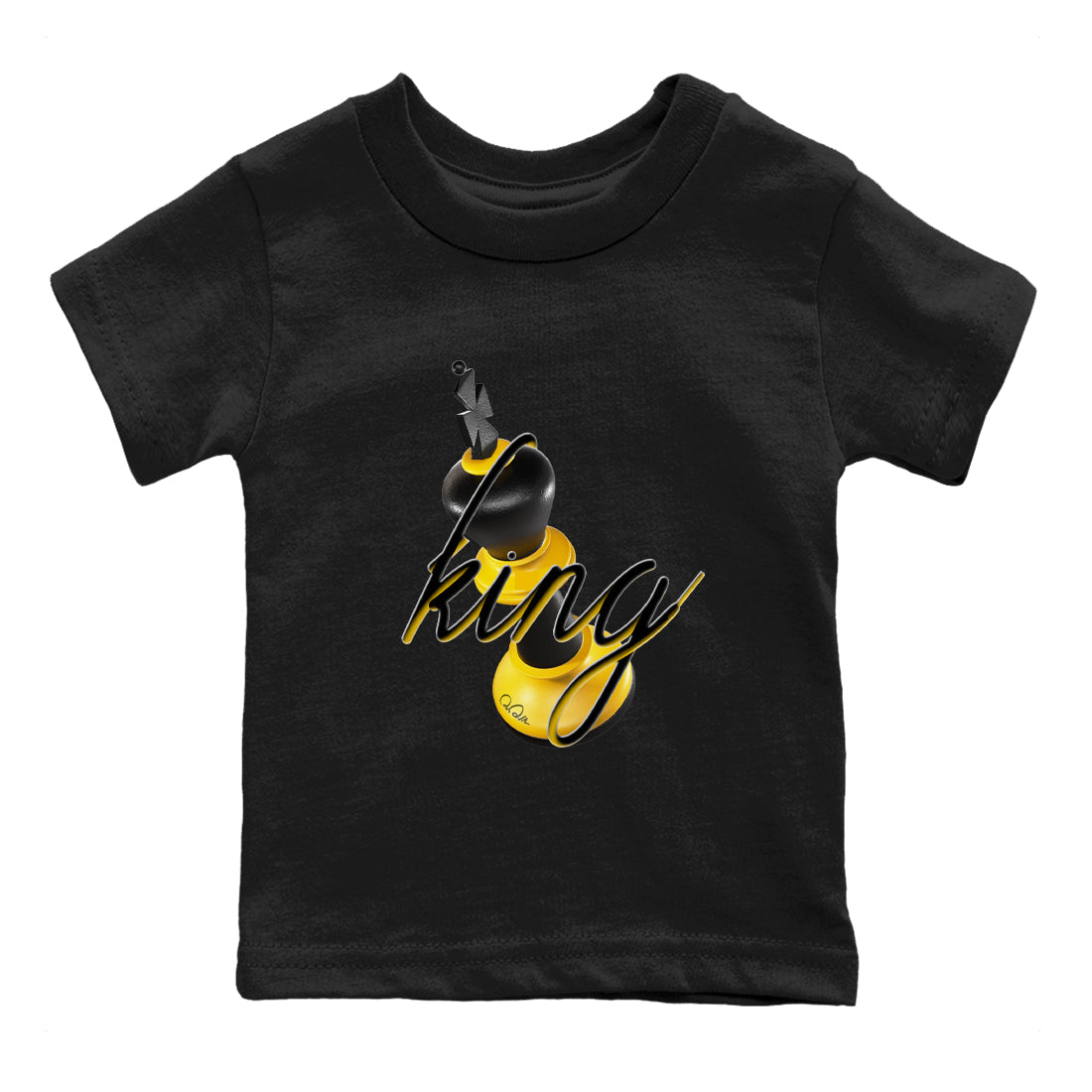 3D King snkmatch Tees Kids - Dunk High Pollen