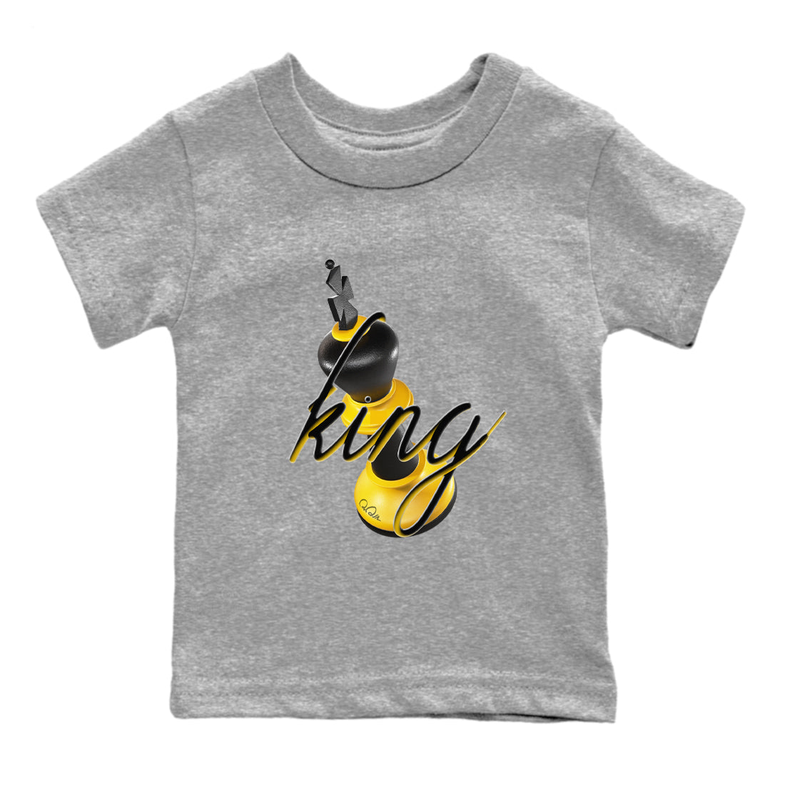 3D King snkmatch Tees Kids - Dunk High Pollen