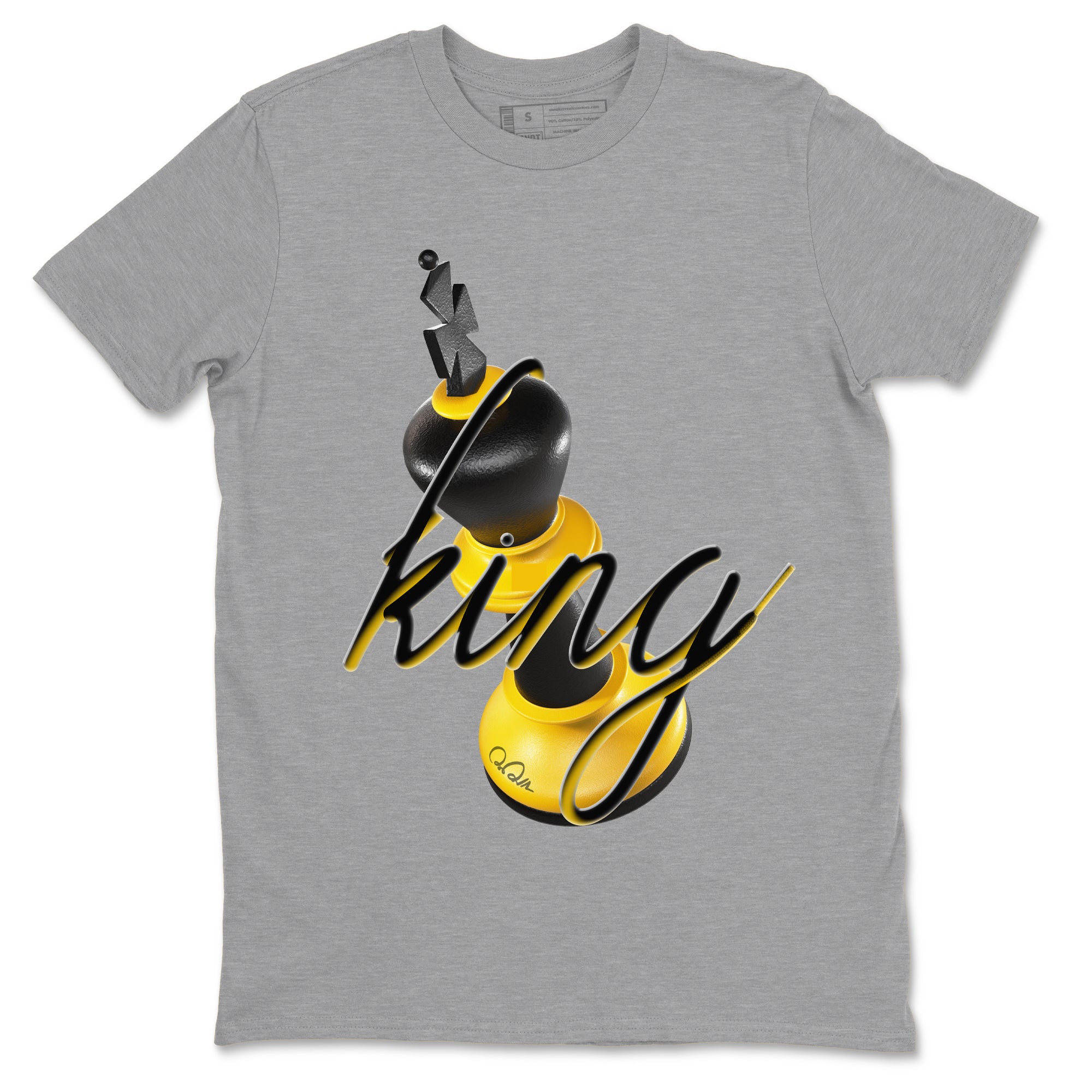 3D King snkmatch Tees - Dunk High Pollen