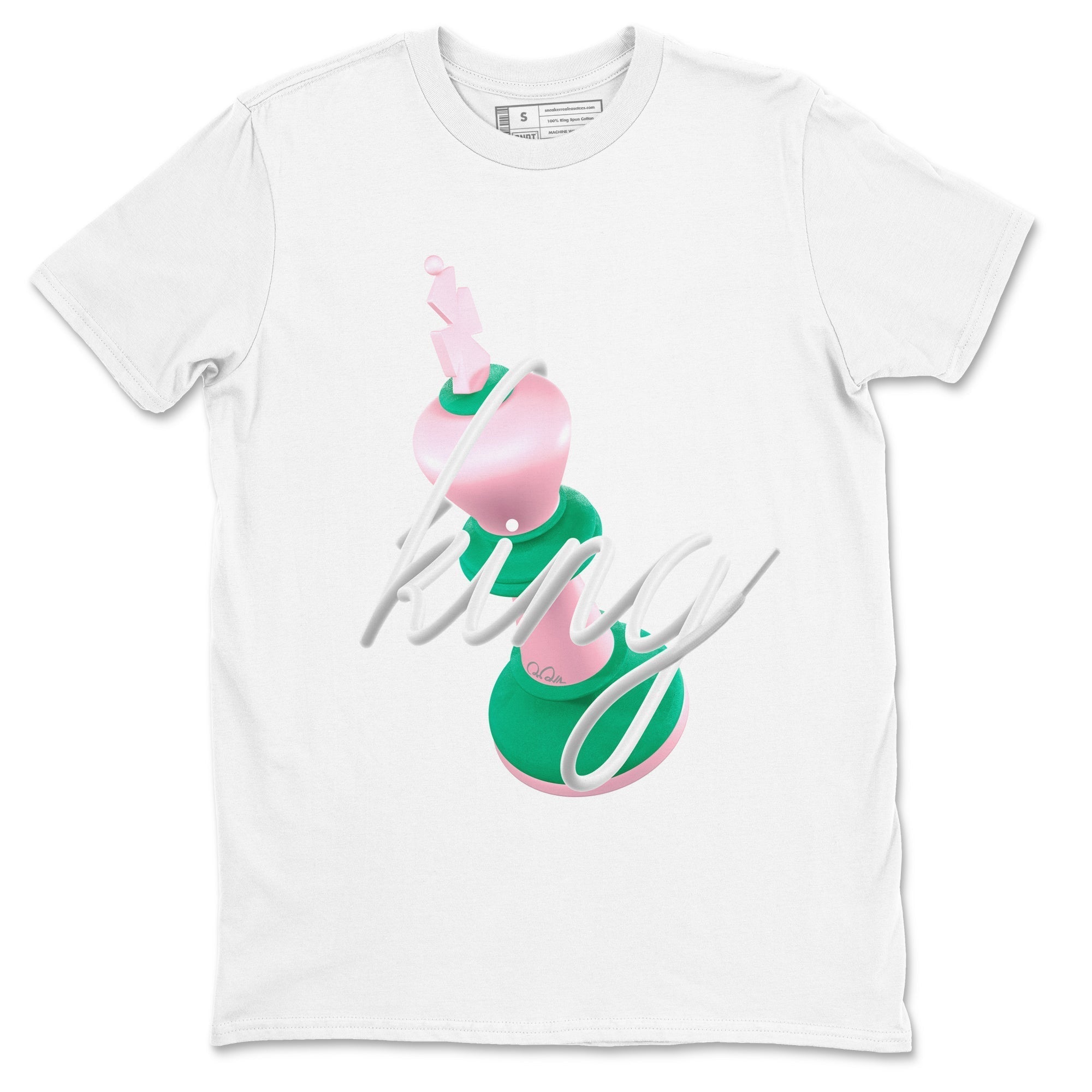 3D King snkmatch Tees - Dunk Medium Soft Pink Malachite