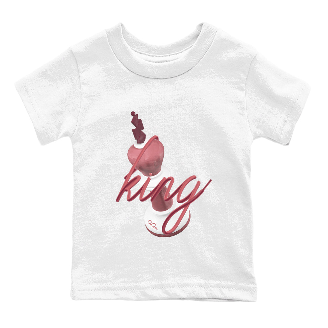 3D King snkmatch Tee Kids - Dunk Valentines Day 2024