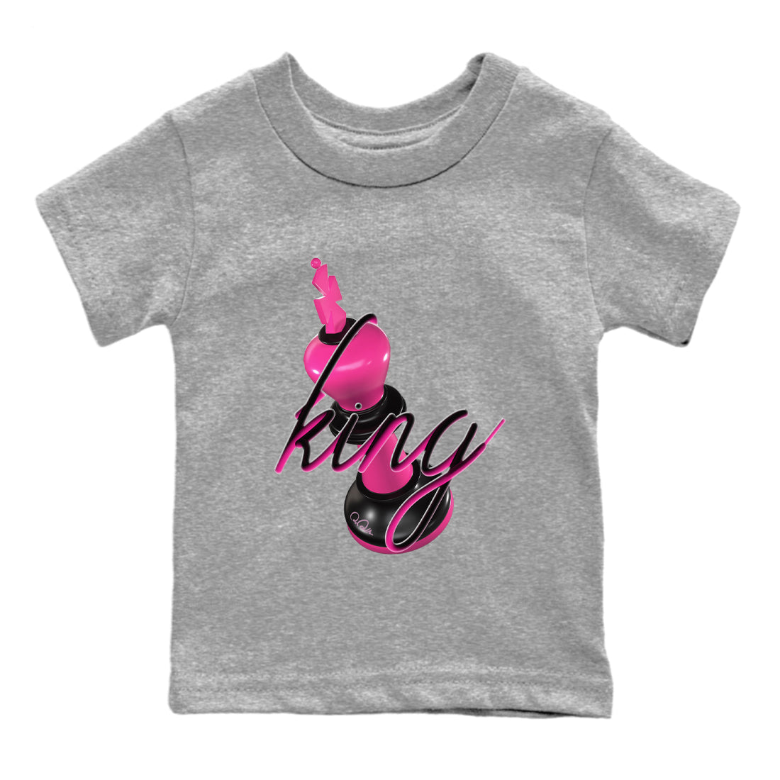 3D King snkmatch Tees Kids - KD 4 Aunt Pearl