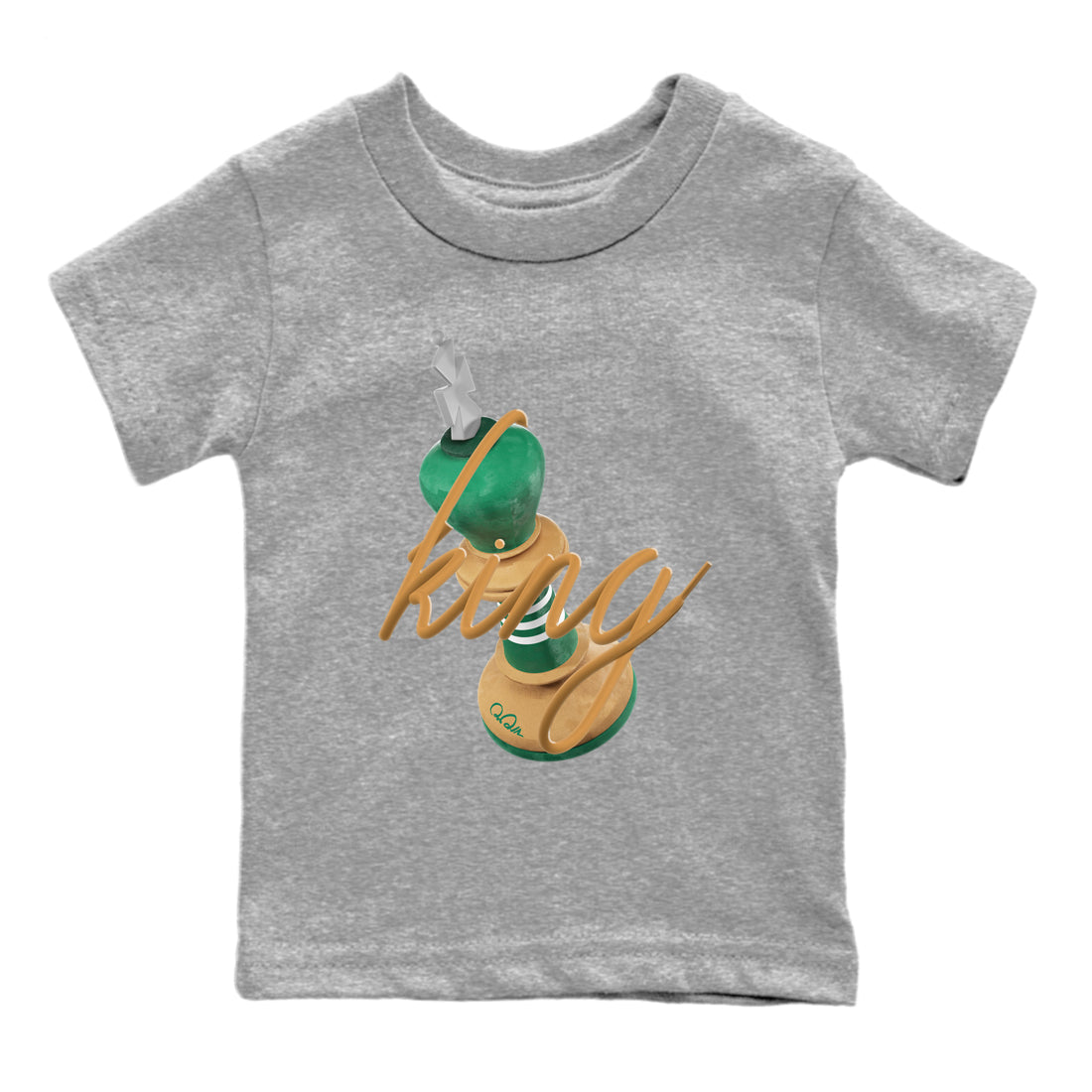 3D King snkmatch Tee Kids - Samba Collegiate Green Gum
