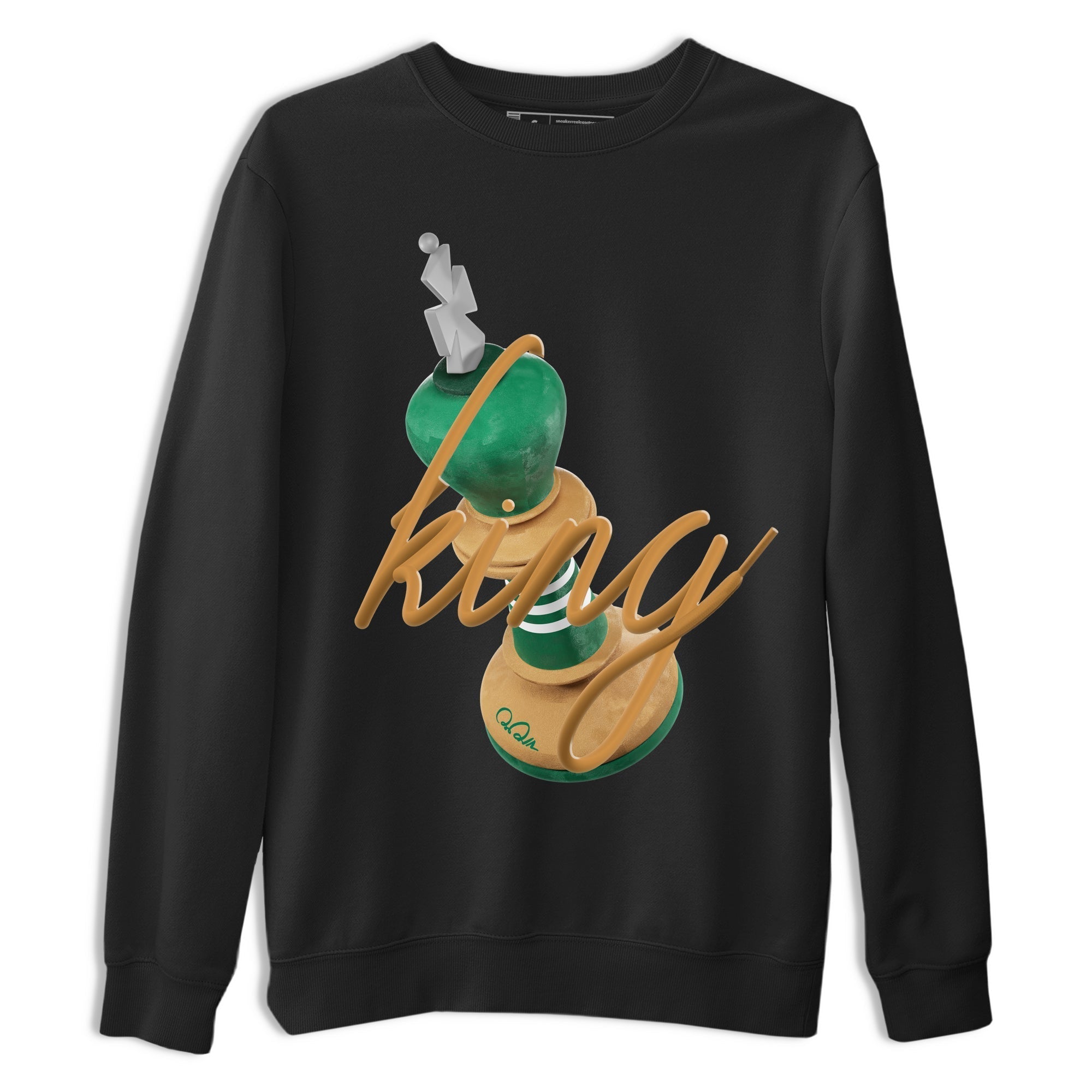 3D King snkmatch Tee - Samba Collegiate Green Gum