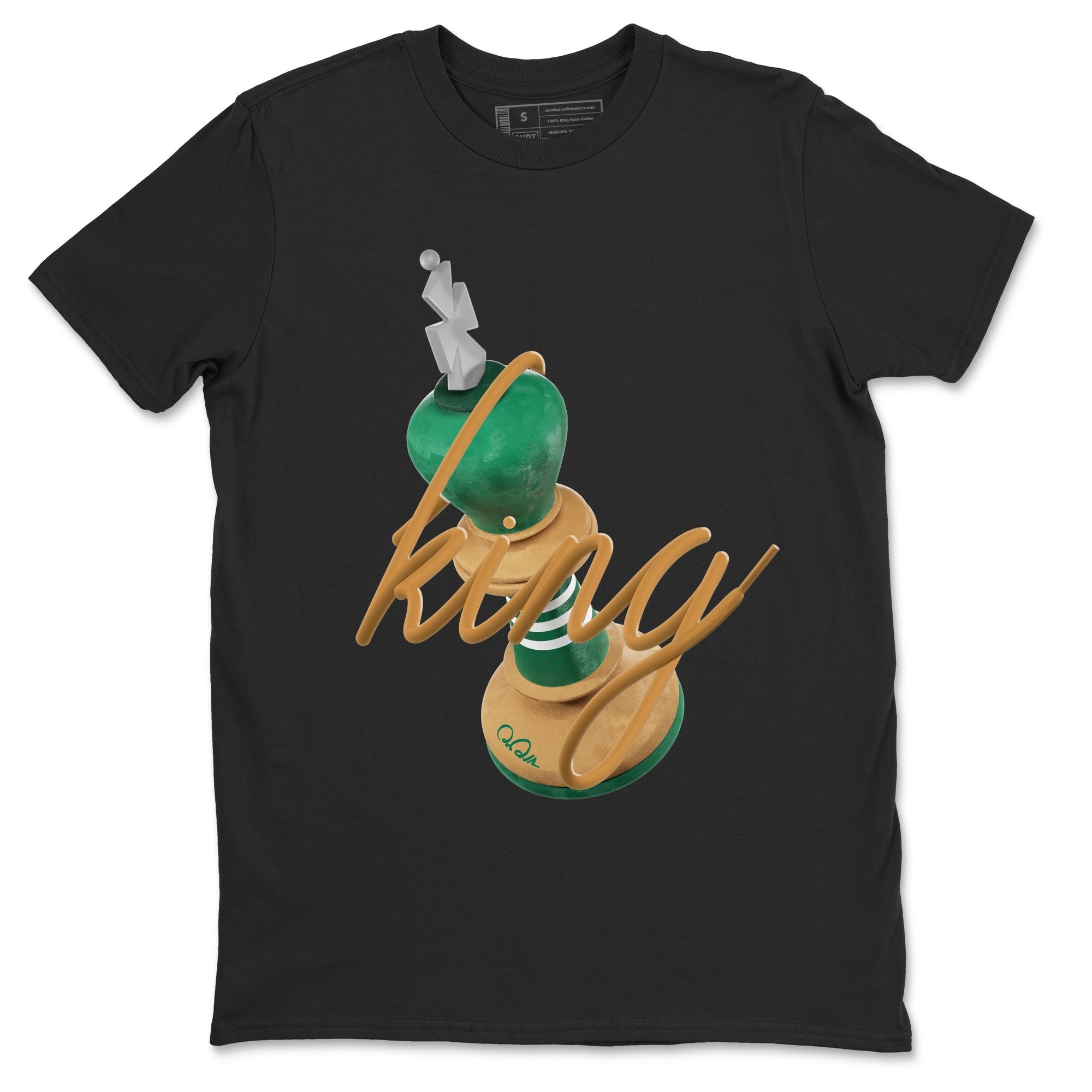 3D King snkmatch Tee - Samba Collegiate Green Gum