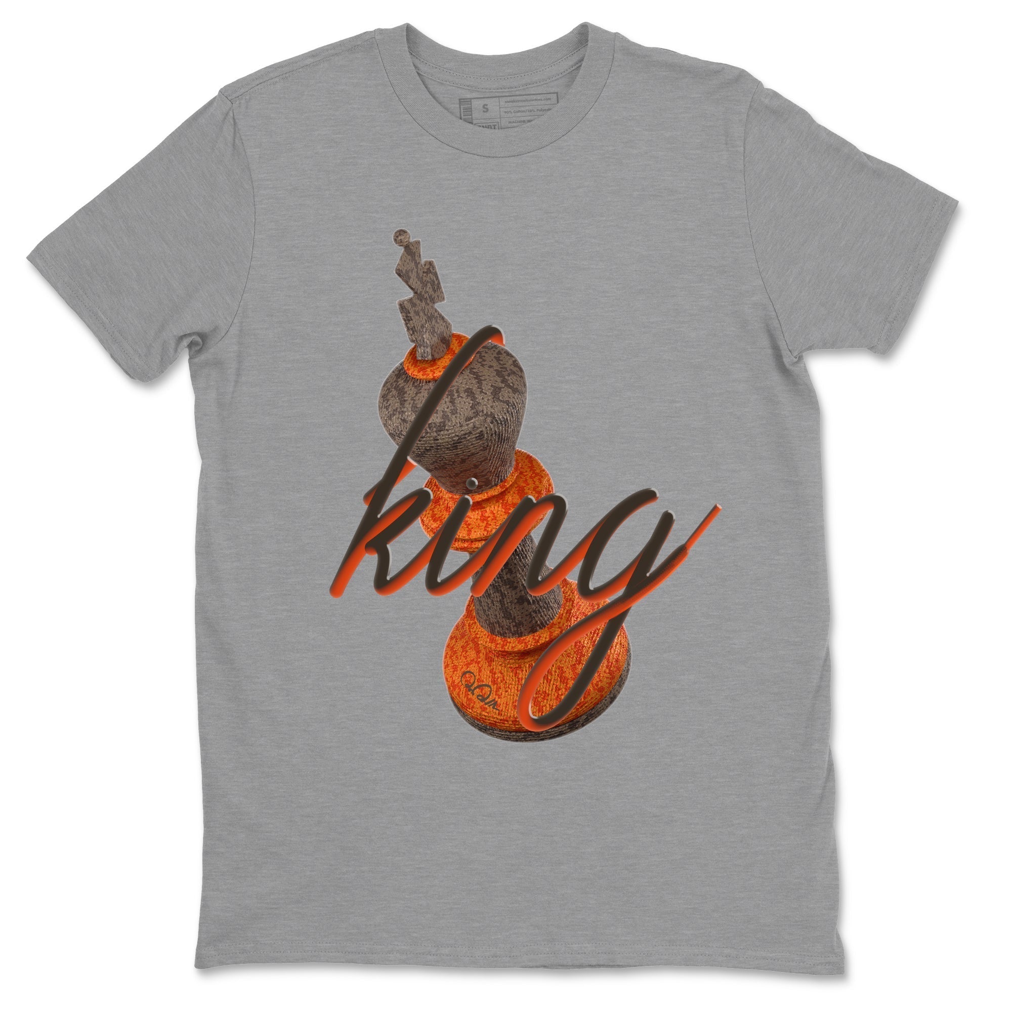 3D King snkmatch Tee - Yeezy 350 Carbon Beluga