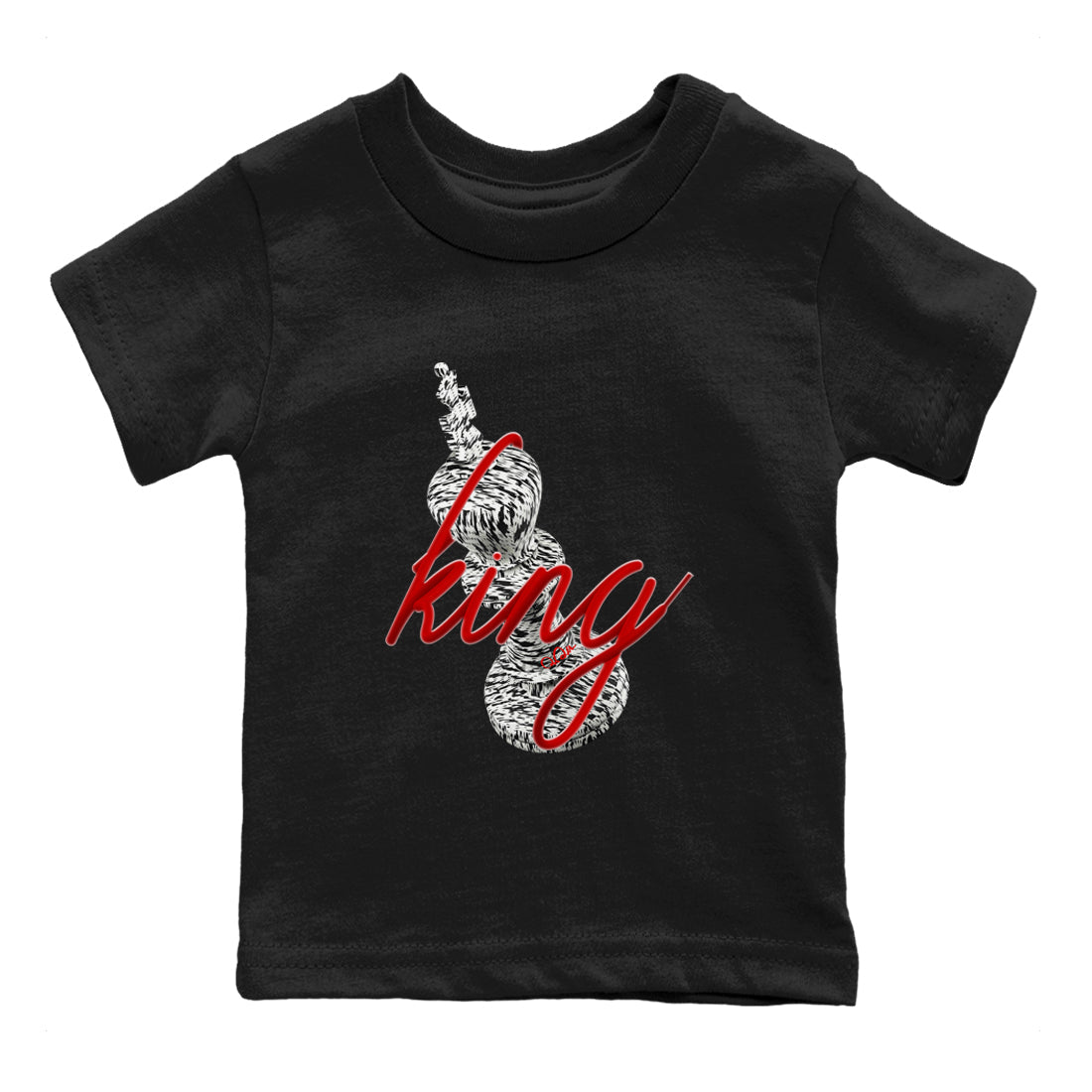 3D King Kids Tops - Yeezy 350 Zebra