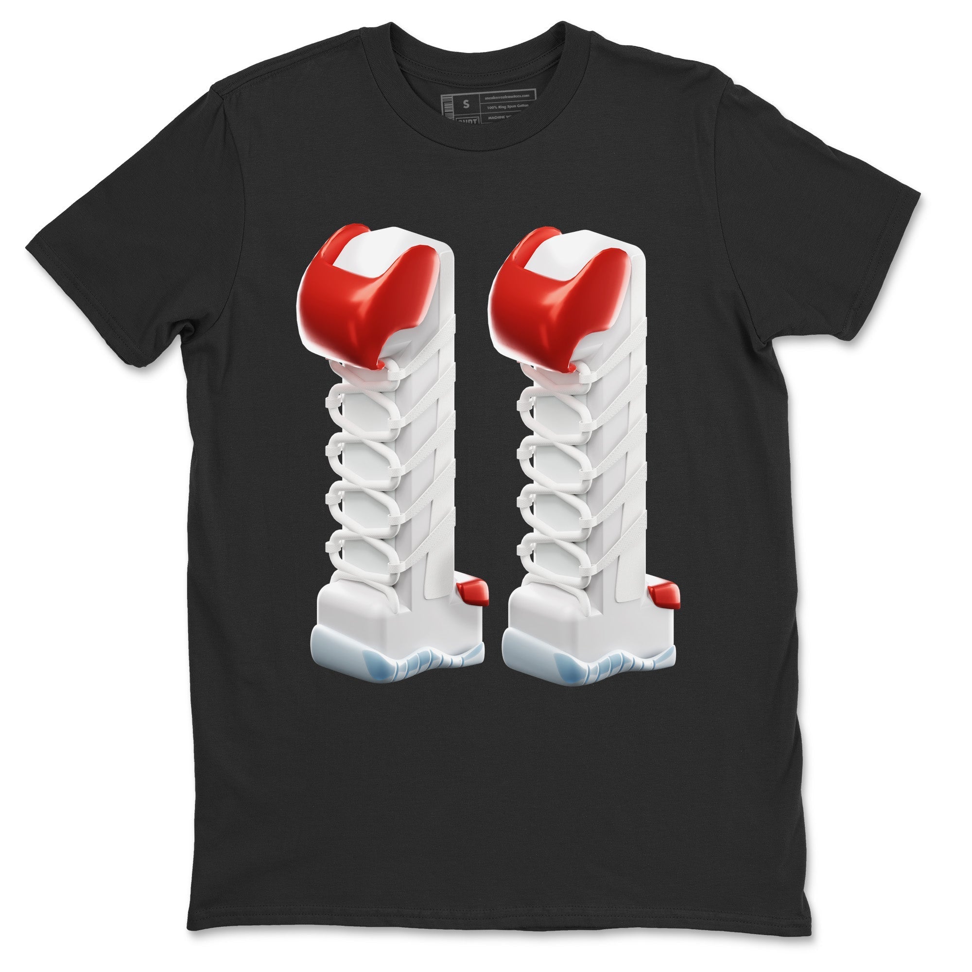 3D Number 11 Unisex Tops - Air Jordan 11 Cherry