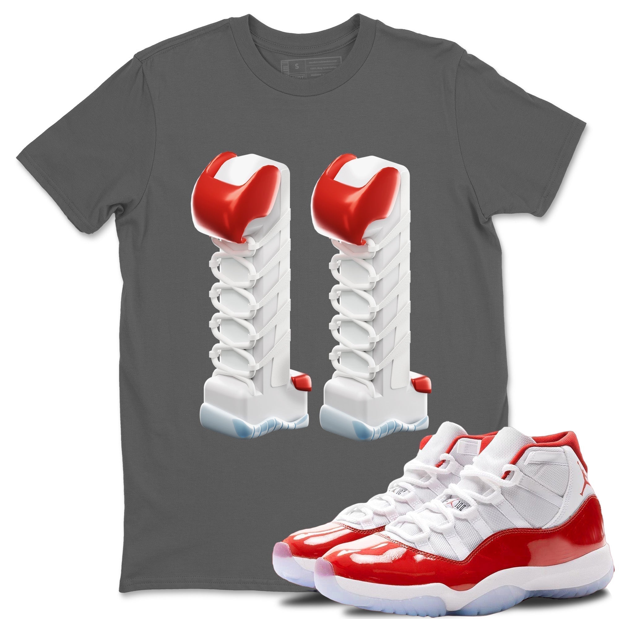 3D Number 11 Unisex Tops - Air Jordan 11 Cherry