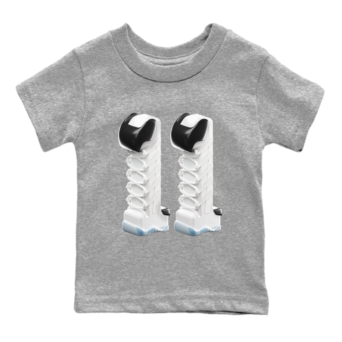 3D Number 11 Kids Tops - Air Jordan 11 Concord