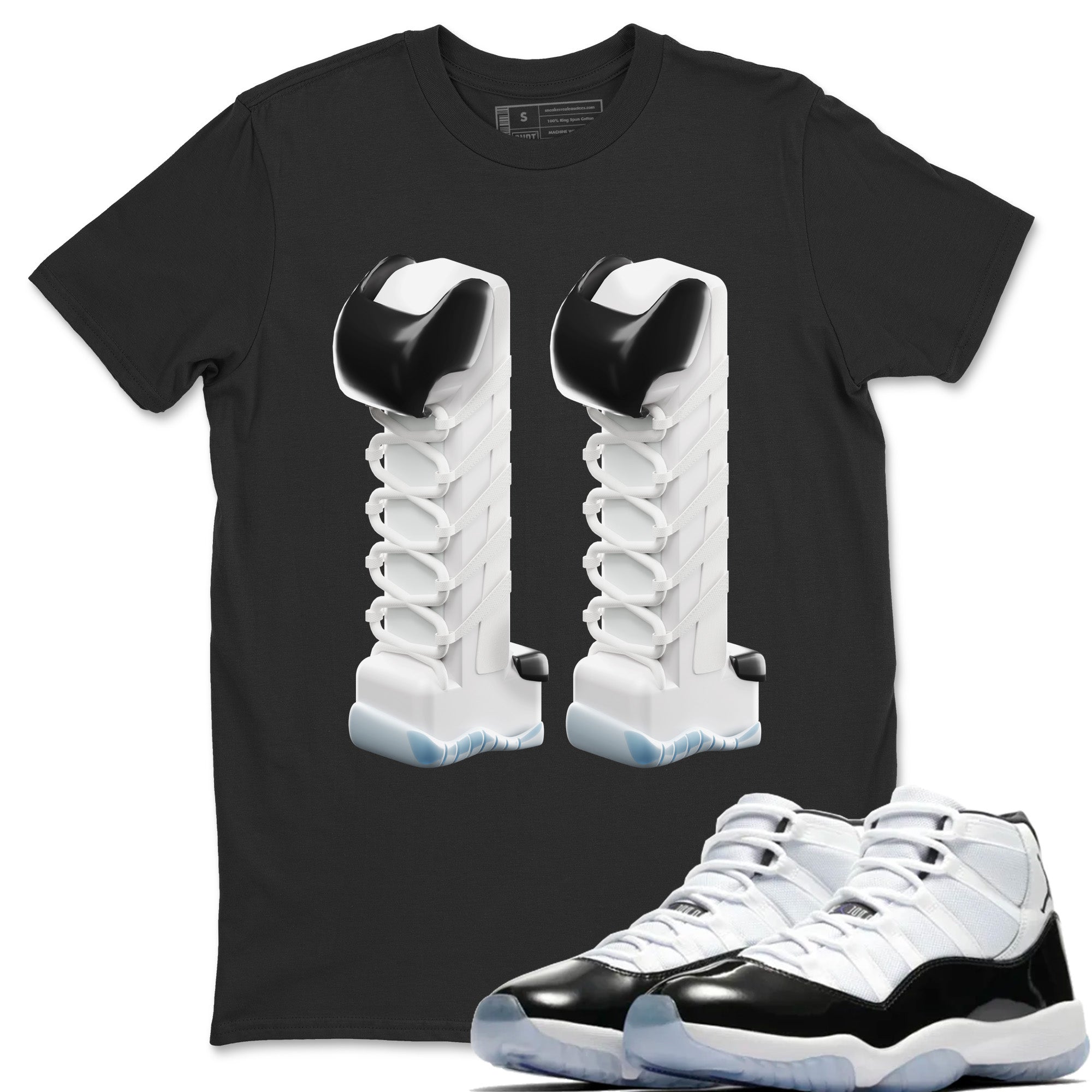 3D Number 11 Unisex Tops - Air Jordan 11 Concord