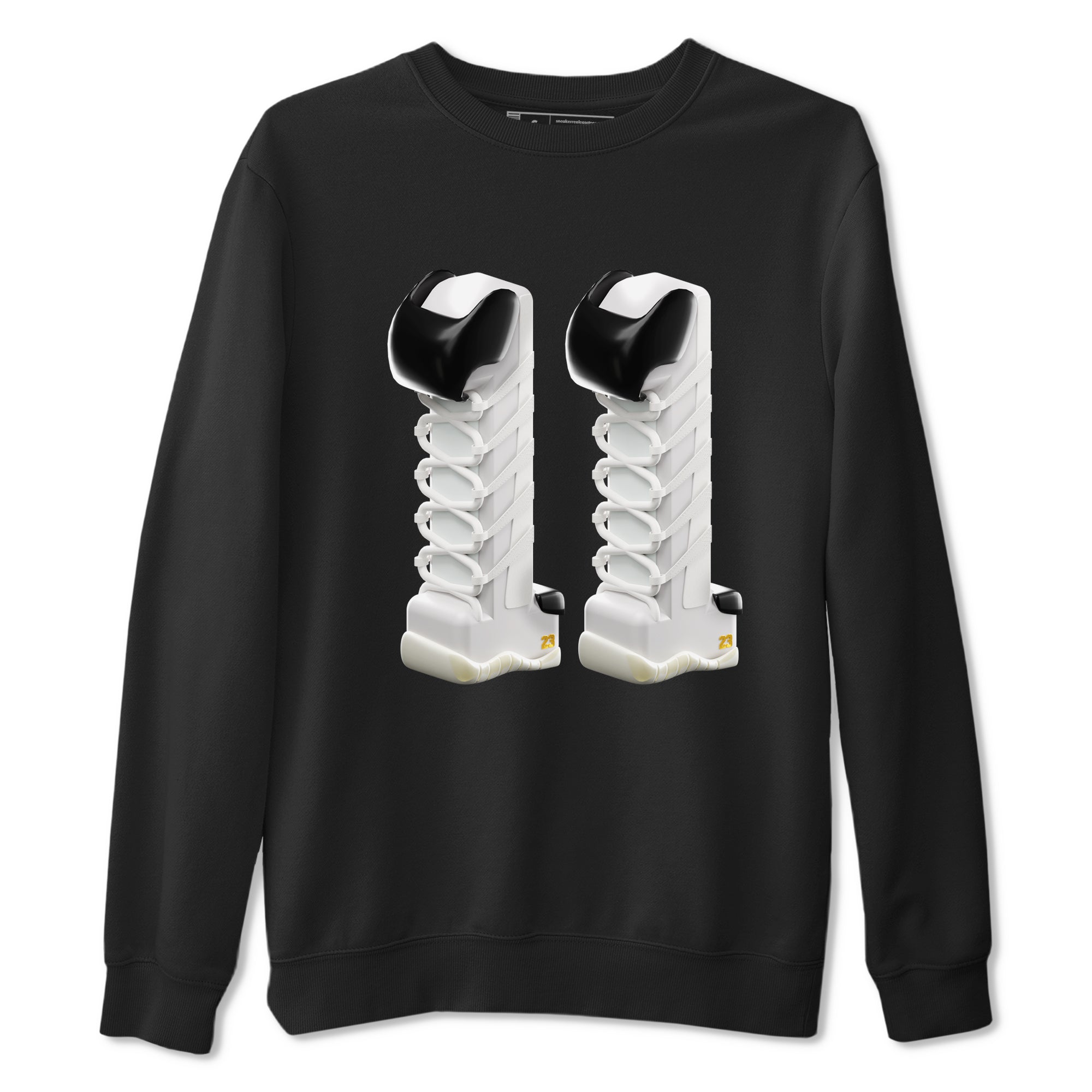 3D Number 11 snkmatch Tee - Air Jordan 11 Gratitude