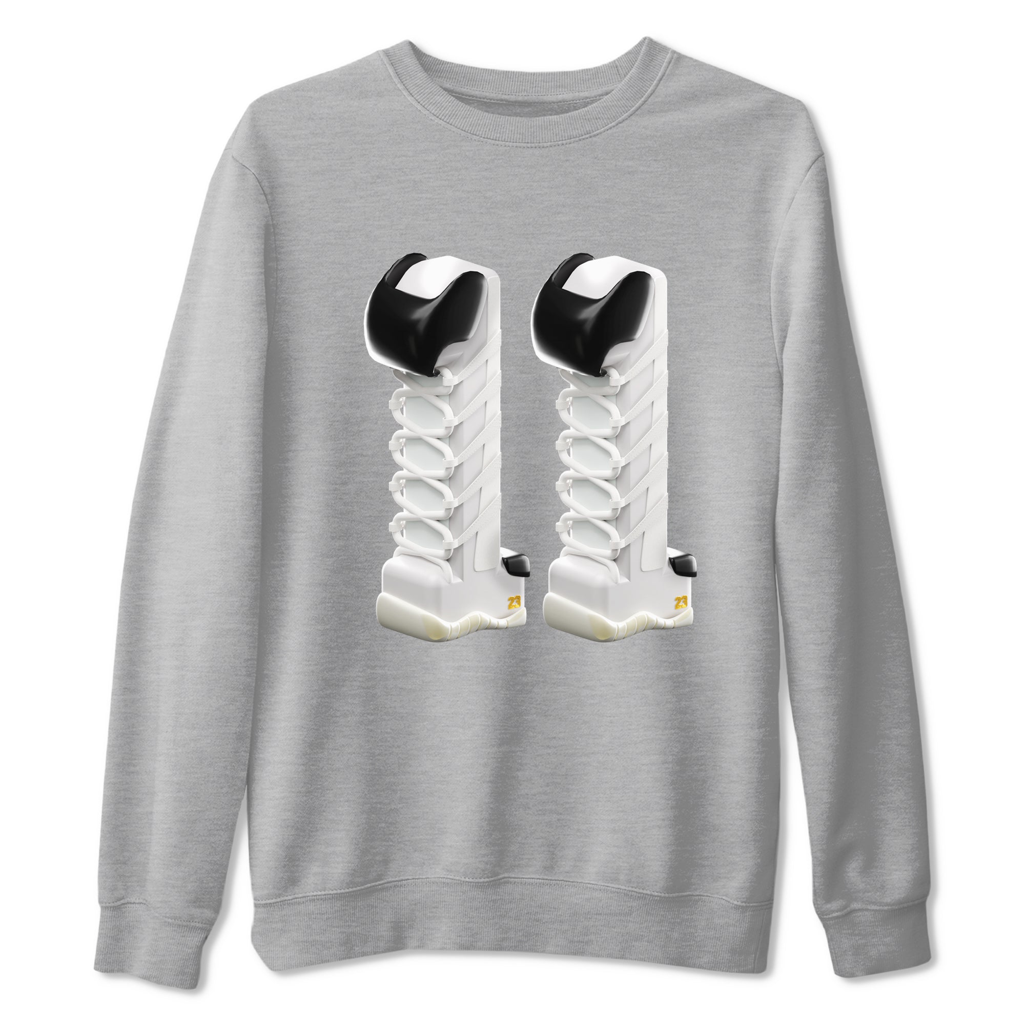 3D Number 11 snkmatch Tee - Air Jordan 11 Gratitude