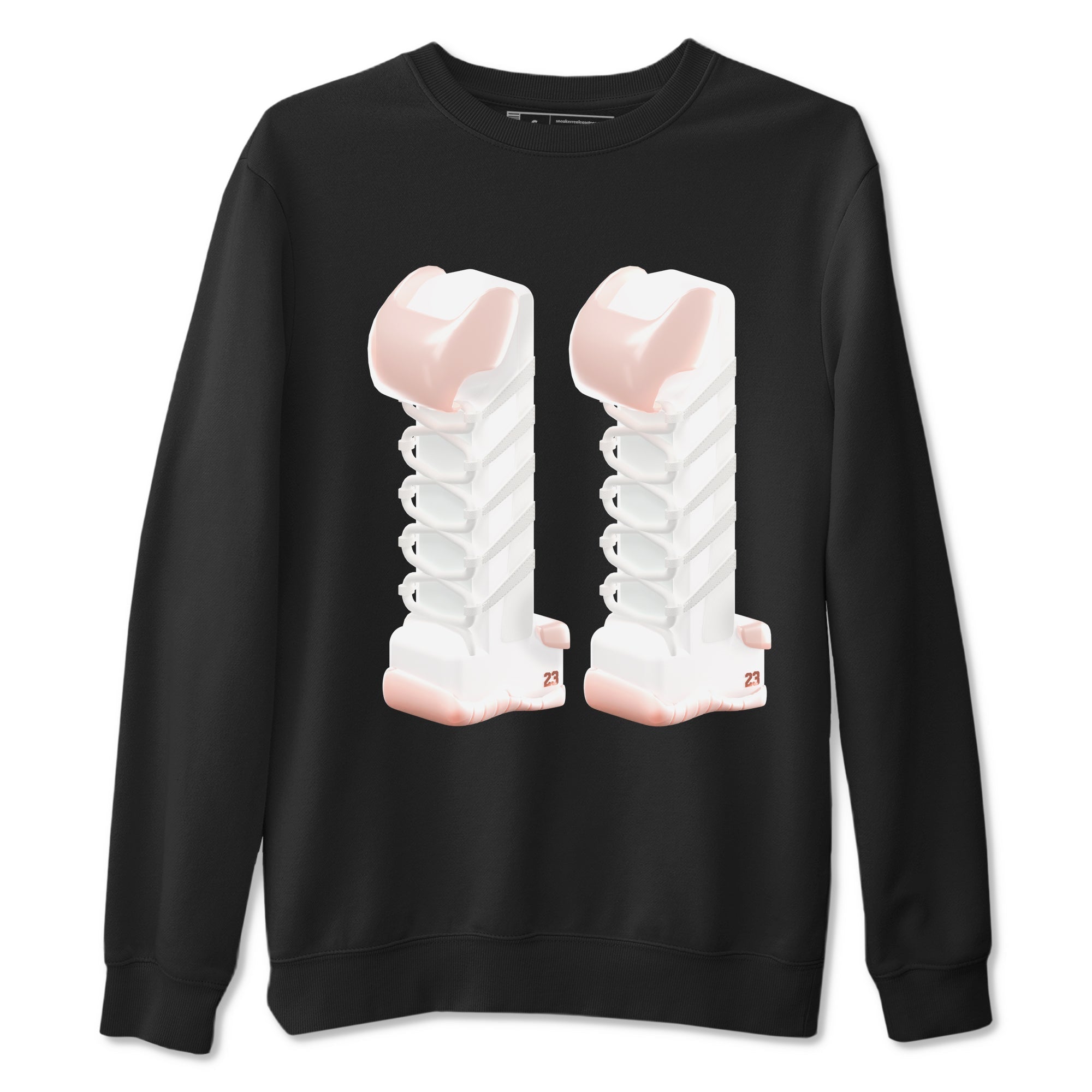 3D Number 11 snkmatch Tees - Air Jordan 11 Legend Pink