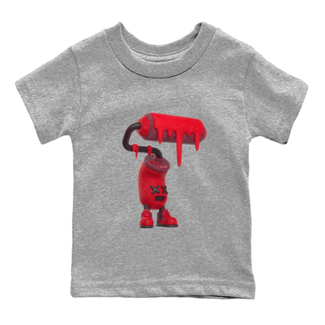 3D Paint Roller snkmatch Tees Kids - Air Force 1 Layers Of Love