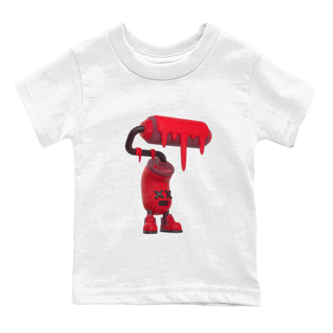 3D Paint Roller snkmatch Tees Kids - Air Force 1 Layers Of Love