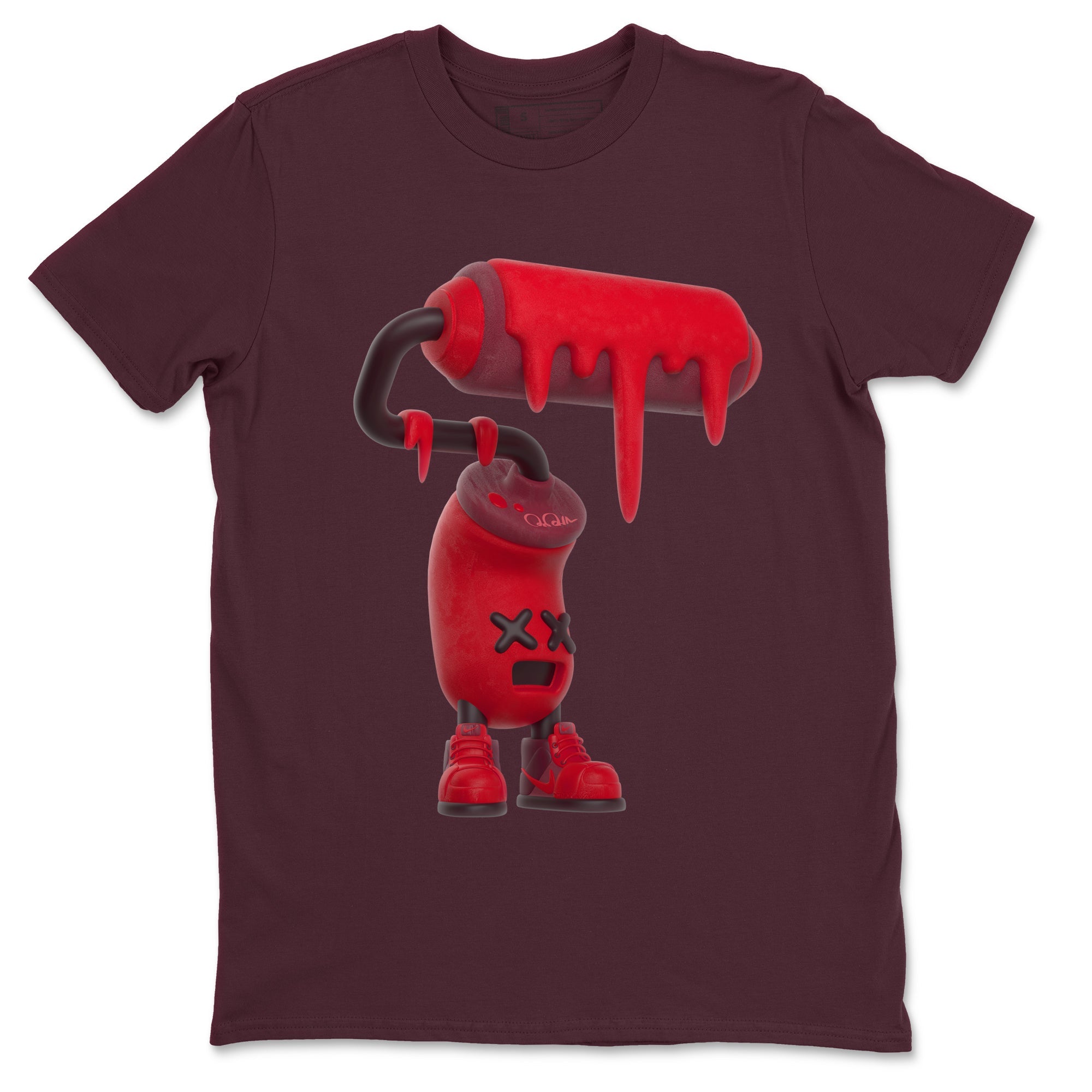 3D Paint Roller snkmatch Tees - Air Force 1 Layers Of Love