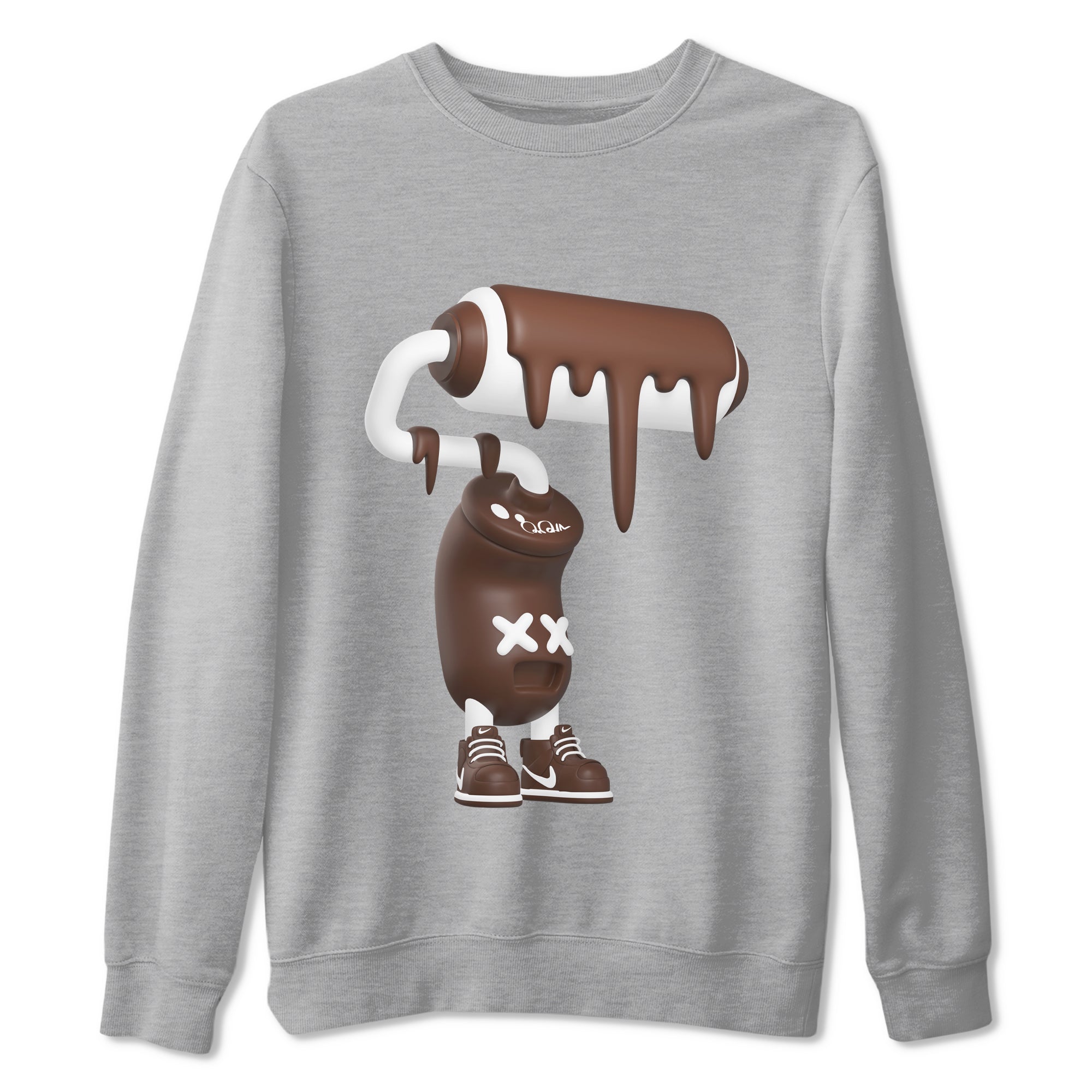 3D Paint Roller snkmatch Tee - Air Force 1 Chocolate