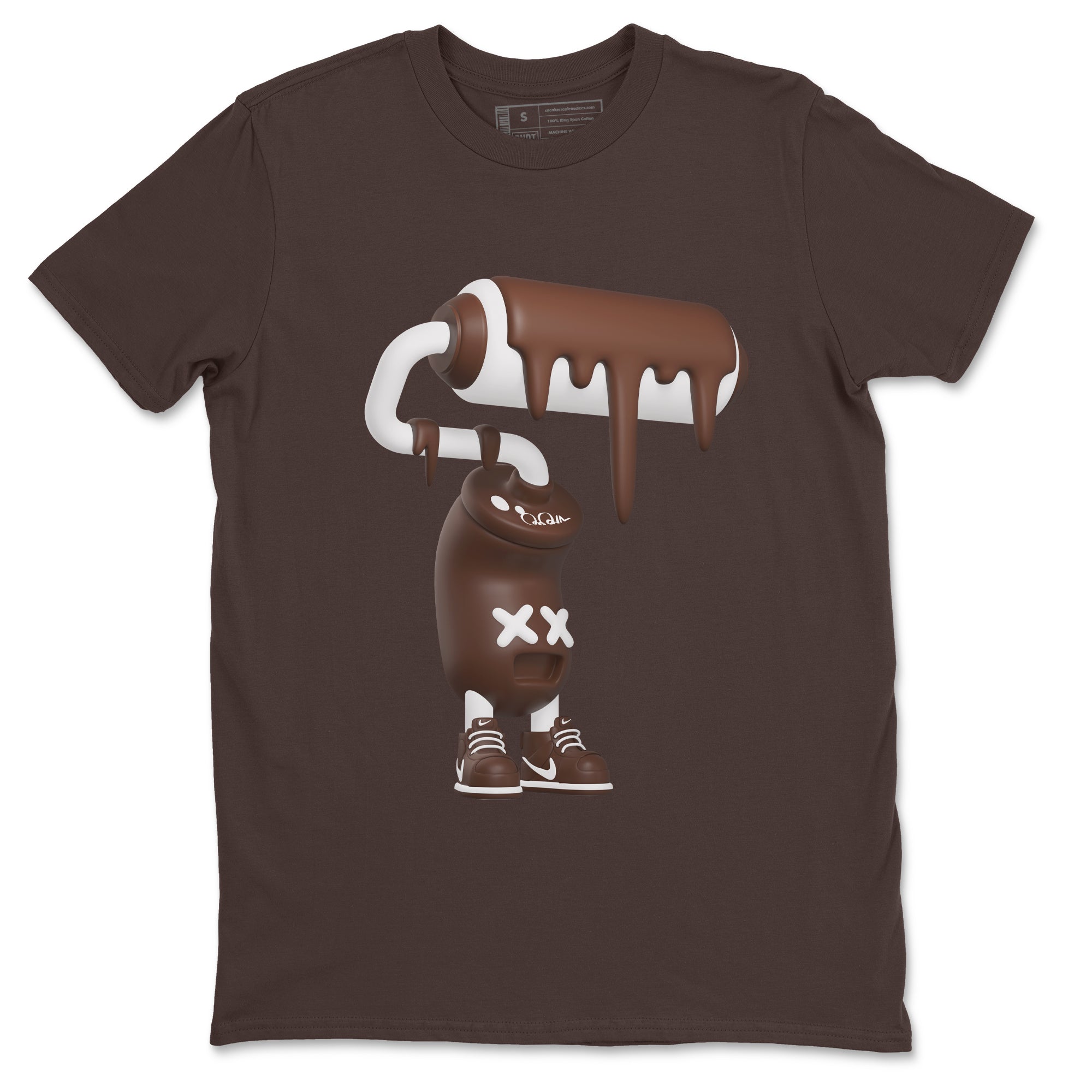 3D Paint Roller snkmatch Tee - Air Force 1 Chocolate