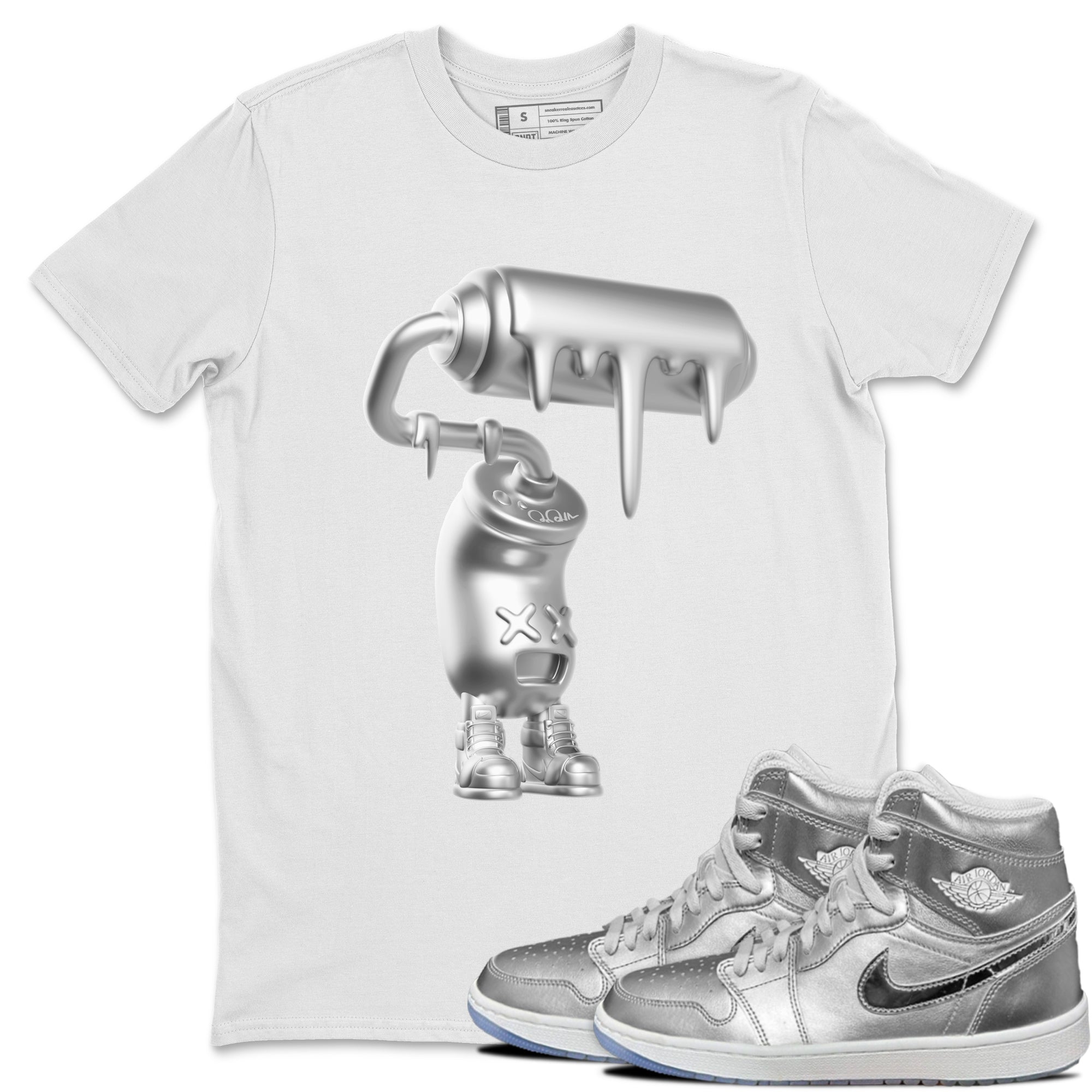 3D Paint Roller snkmatch Tee - Air Jordan 1 Gift Giving