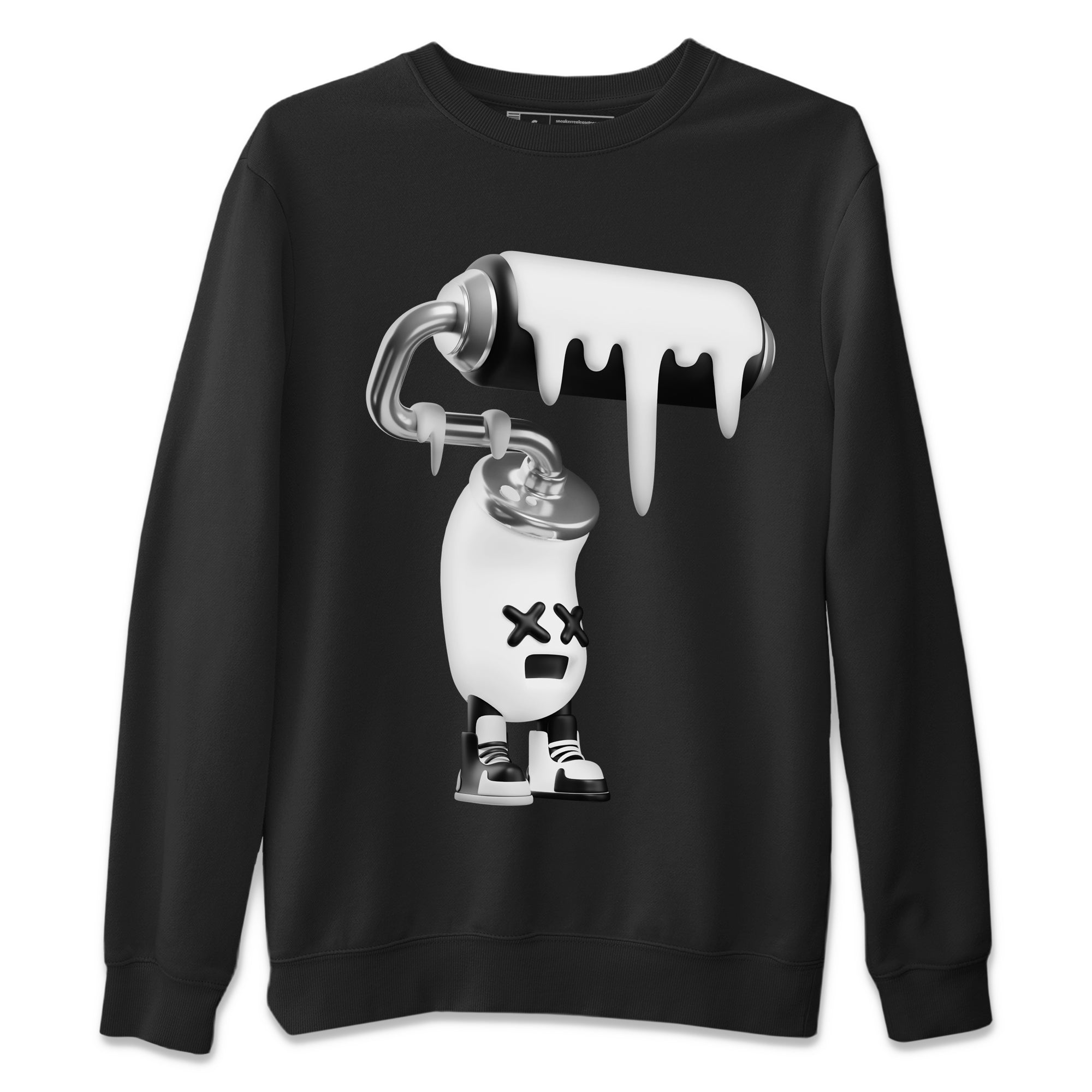 3D Paint Roller Unisex Tops - Air Jordan 1 Homage
