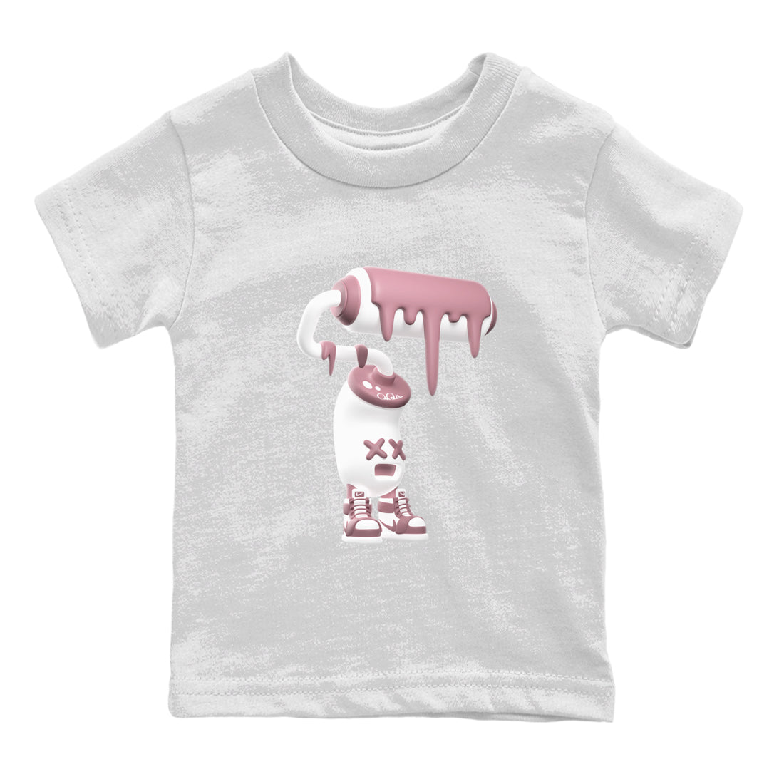 3D Paint Roller snkmatch Tee Kids - Air Jordan 1 Mauve
