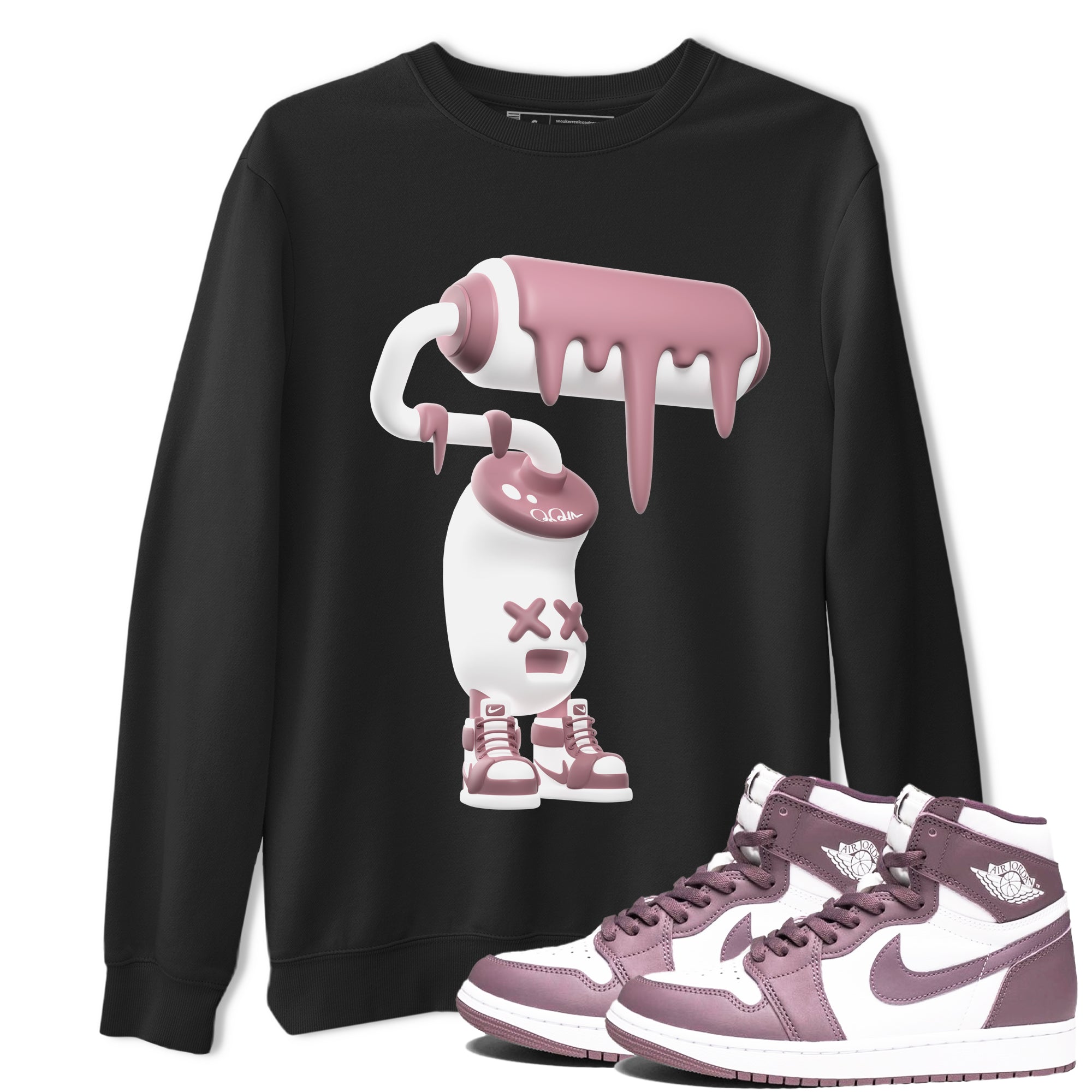 3D Paint Roller snkmatch Tee - Air Jordan 1 Mauve