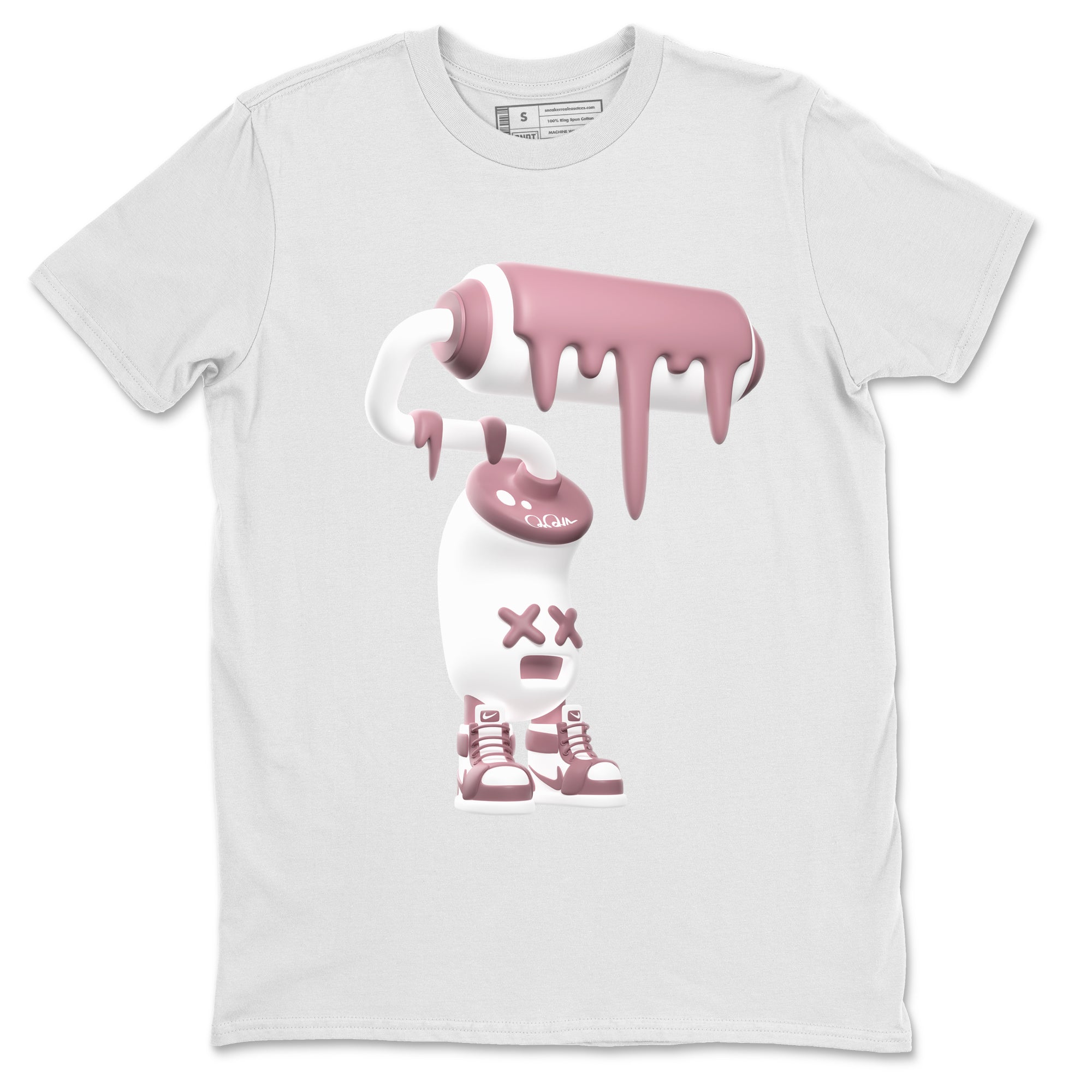 3D Paint Roller snkmatch Tee - Air Jordan 1 Mauve