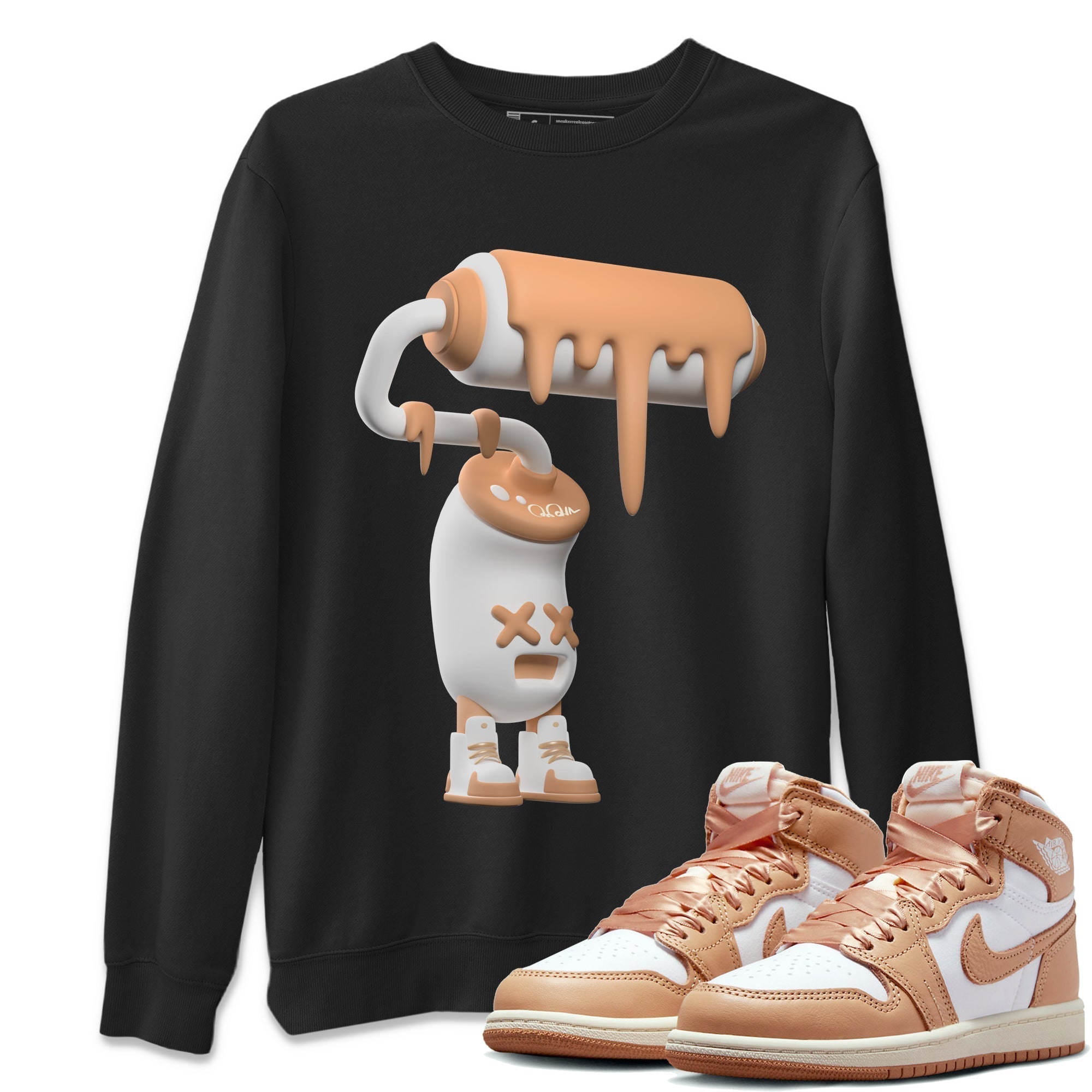 3D Paint Roller snkmatch Tee - Air Jordan 1 Praline