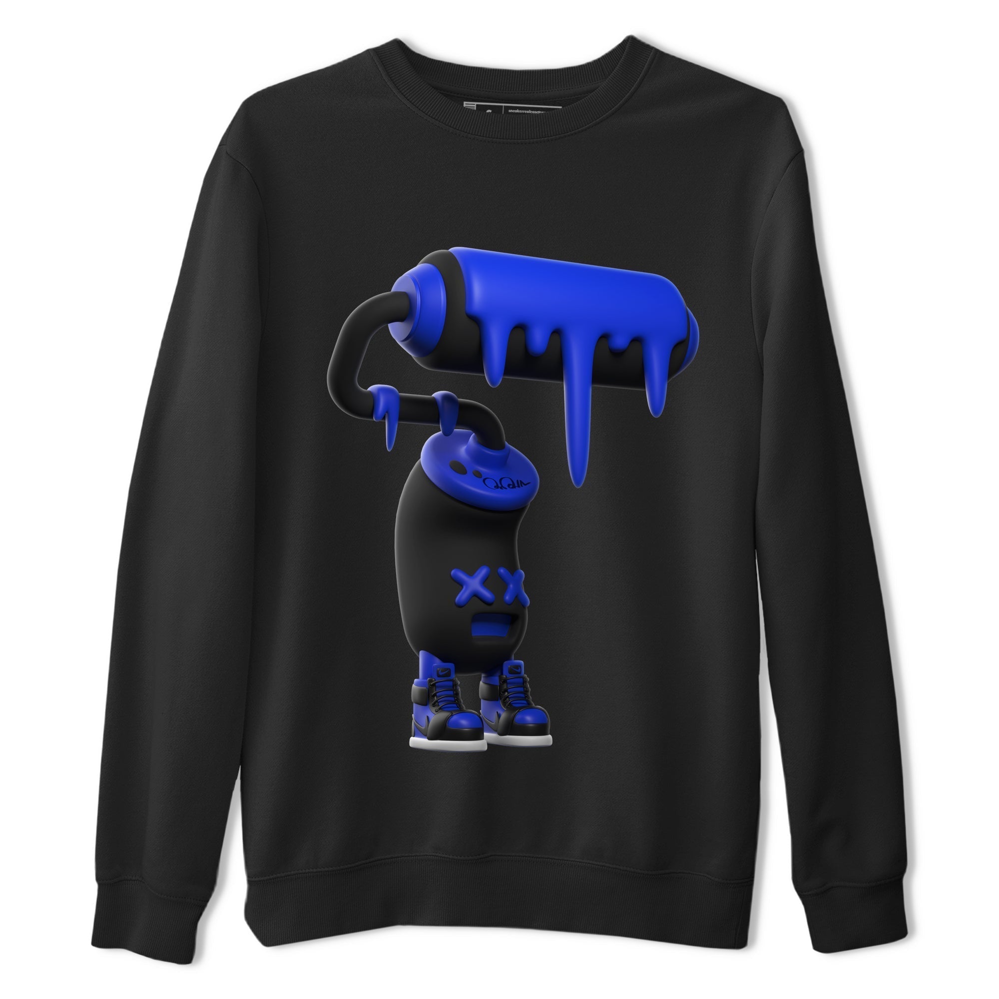 3D Paint Roller snkmatch Tee - Air Jordan 1 Royal Reimagined