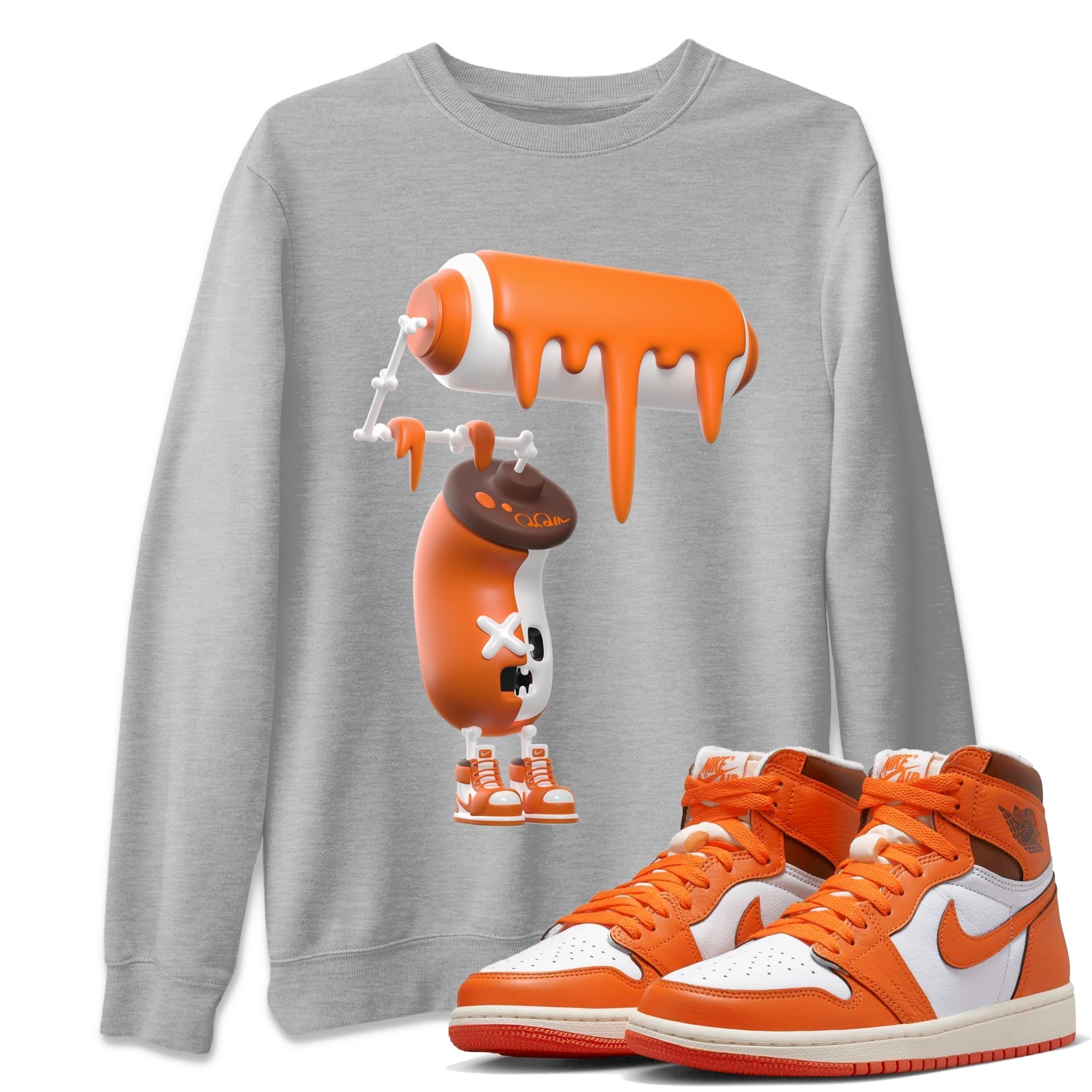 3D Paint Roller snkmatch Tee - Air Jordan 1 Starfish