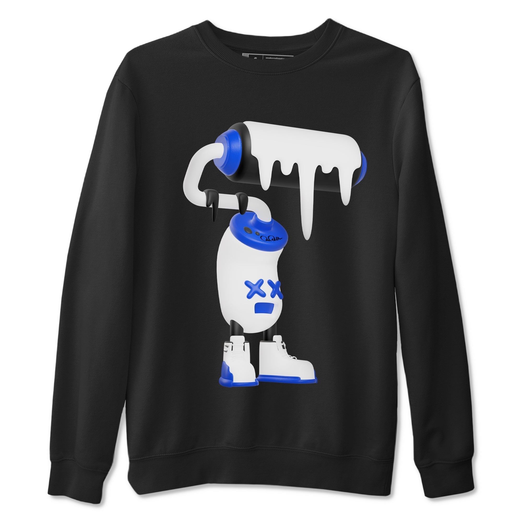 3D Paint Roller snkmatch Tees - Air Jordan 12 Blueberry