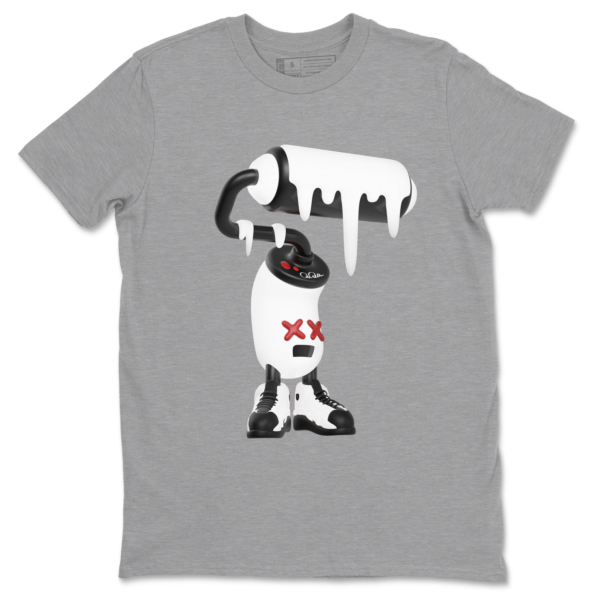 3D Paint Roller snkmatch Tees - Air Jordan 14 Black Toe