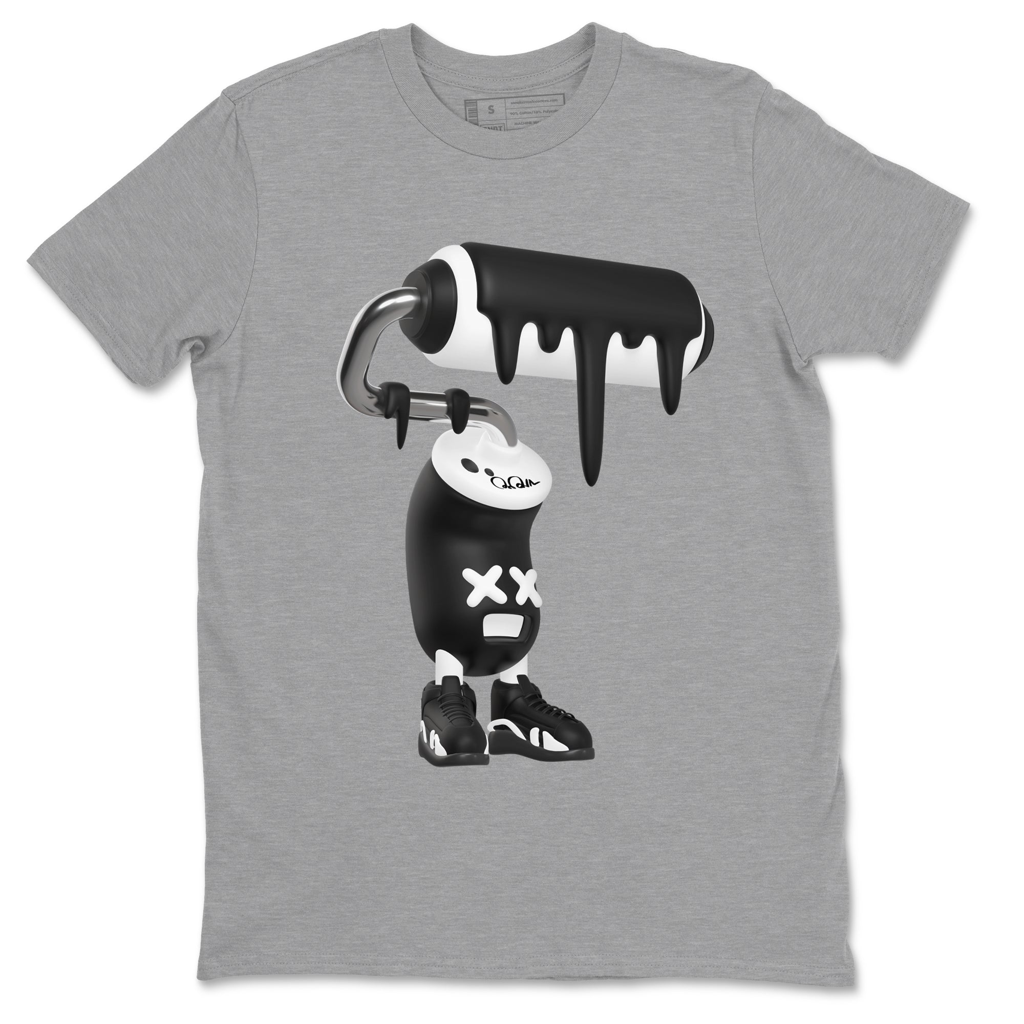 3D Paint Roller snkmatch Tee - Air Jordan 14 Panda