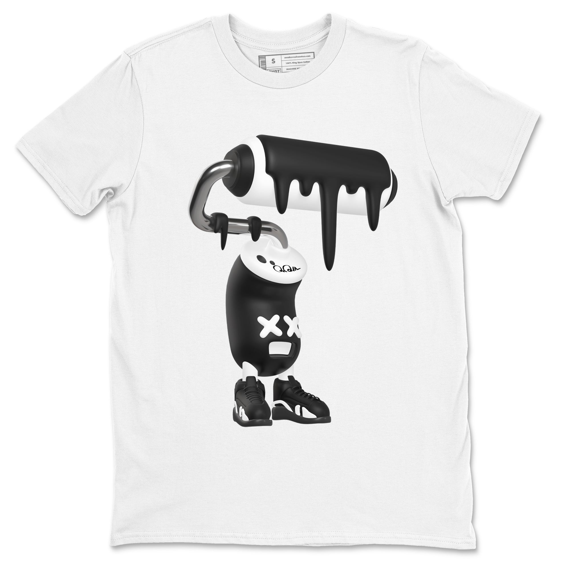 3D Paint Roller snkmatch Tee - Air Jordan 14 Panda