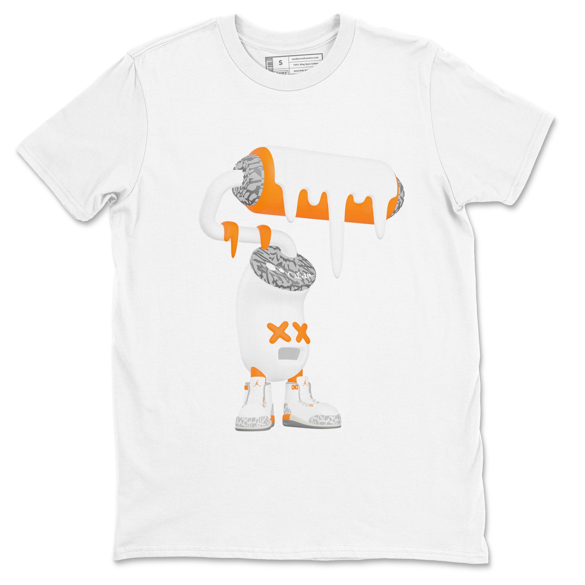 3D Paint Roller snkmatch Tees - Air Jordan 3 Georgia Peach
