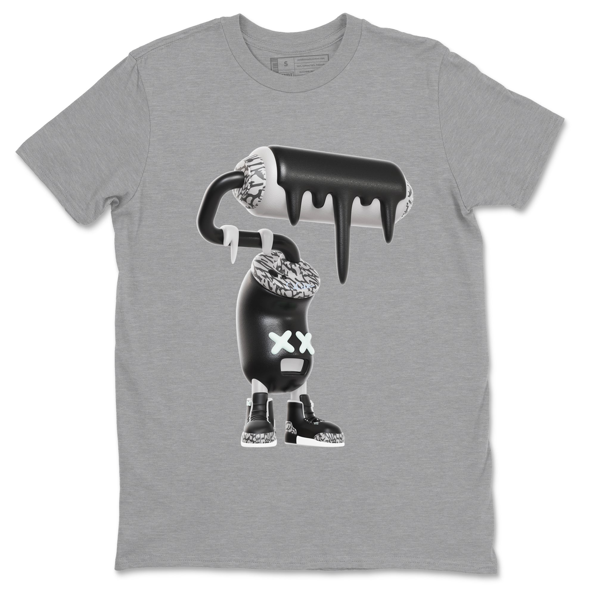 3D Paint Roller snkmatch Tees - Air Jordan 3 Green Glow