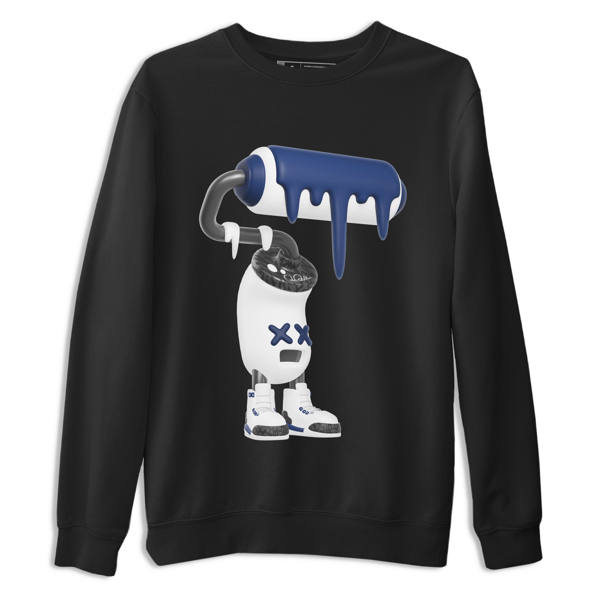 3D Paint Roller snkmatch Tees - Air Jordan 3 Midnight Navy 2023