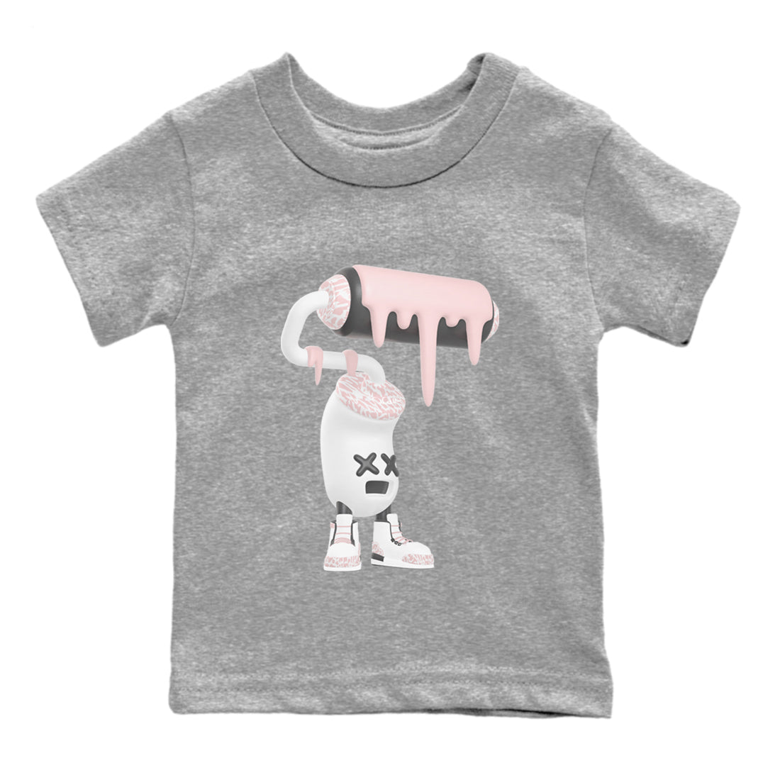 3D Paint Roller snkmatch Tees Kids - Air Jordan 3 Vintage Floral