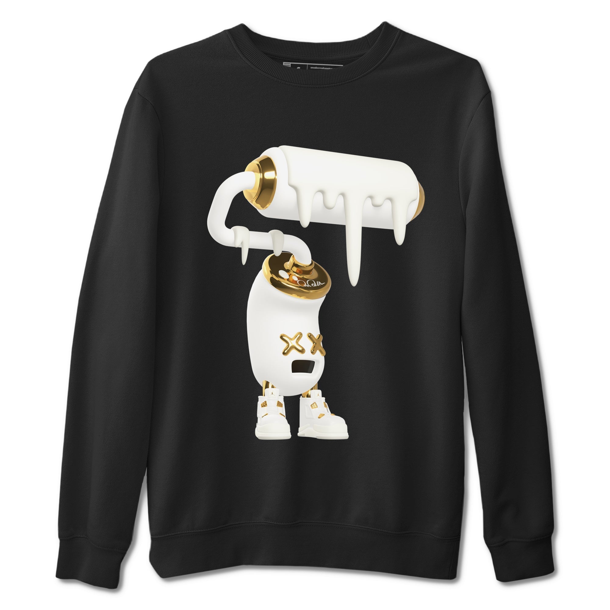 3D Paint Roller snkmatch Tees - Air Jordan 4 Sail 2024