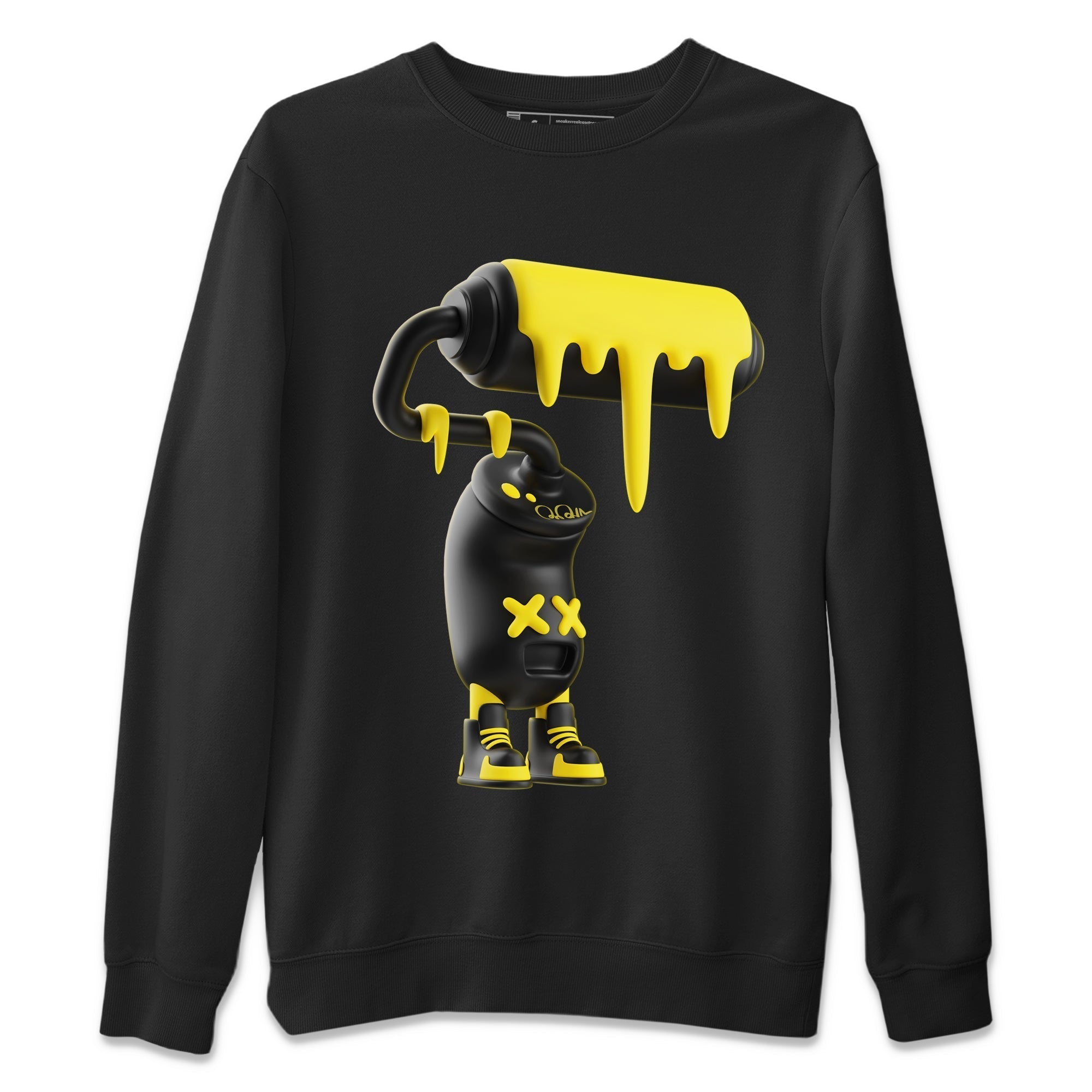 3D Paint Roller Unisex Tops - Air Jordan 4 Thunder