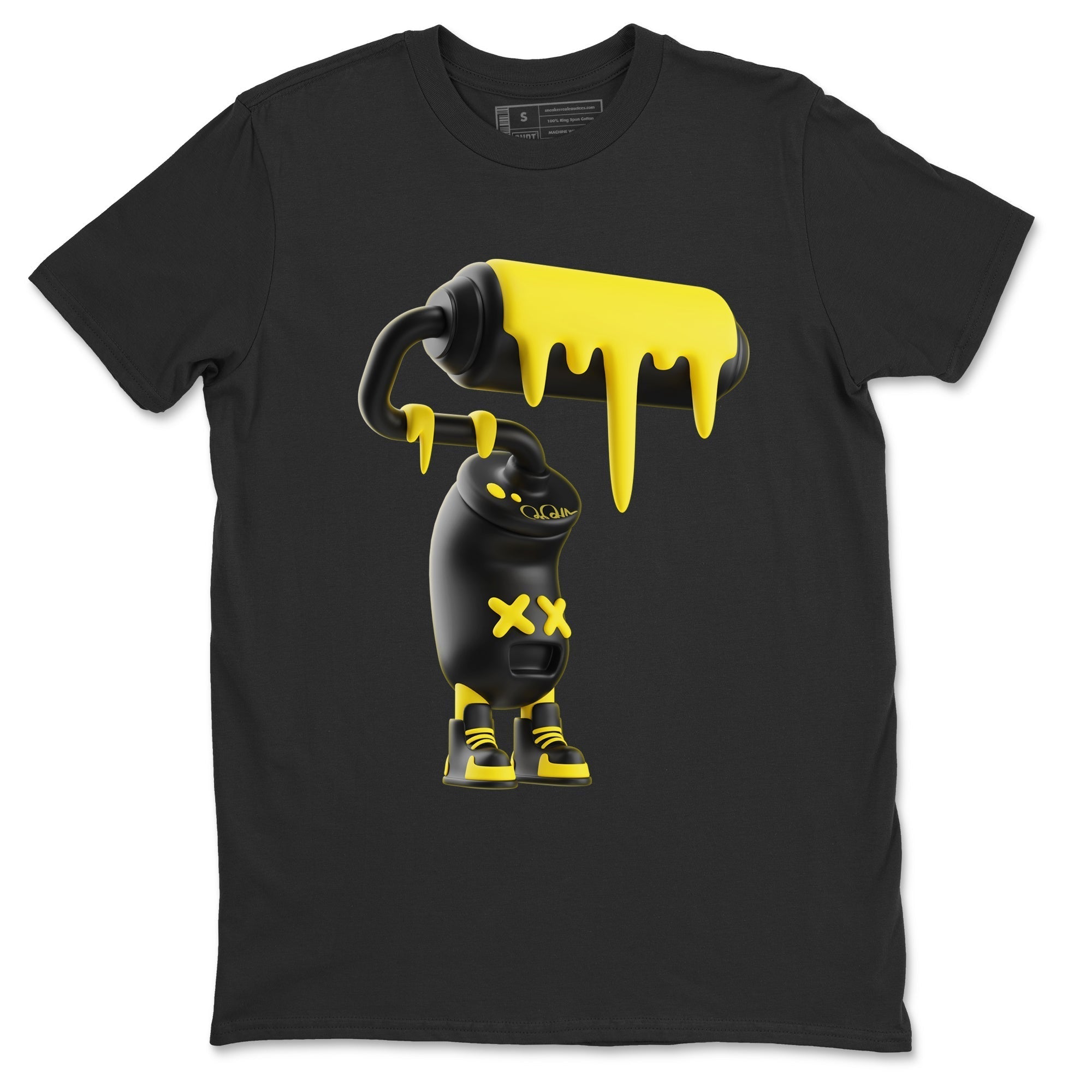 3D Paint Roller Unisex Tops - Air Jordan 4 Thunder