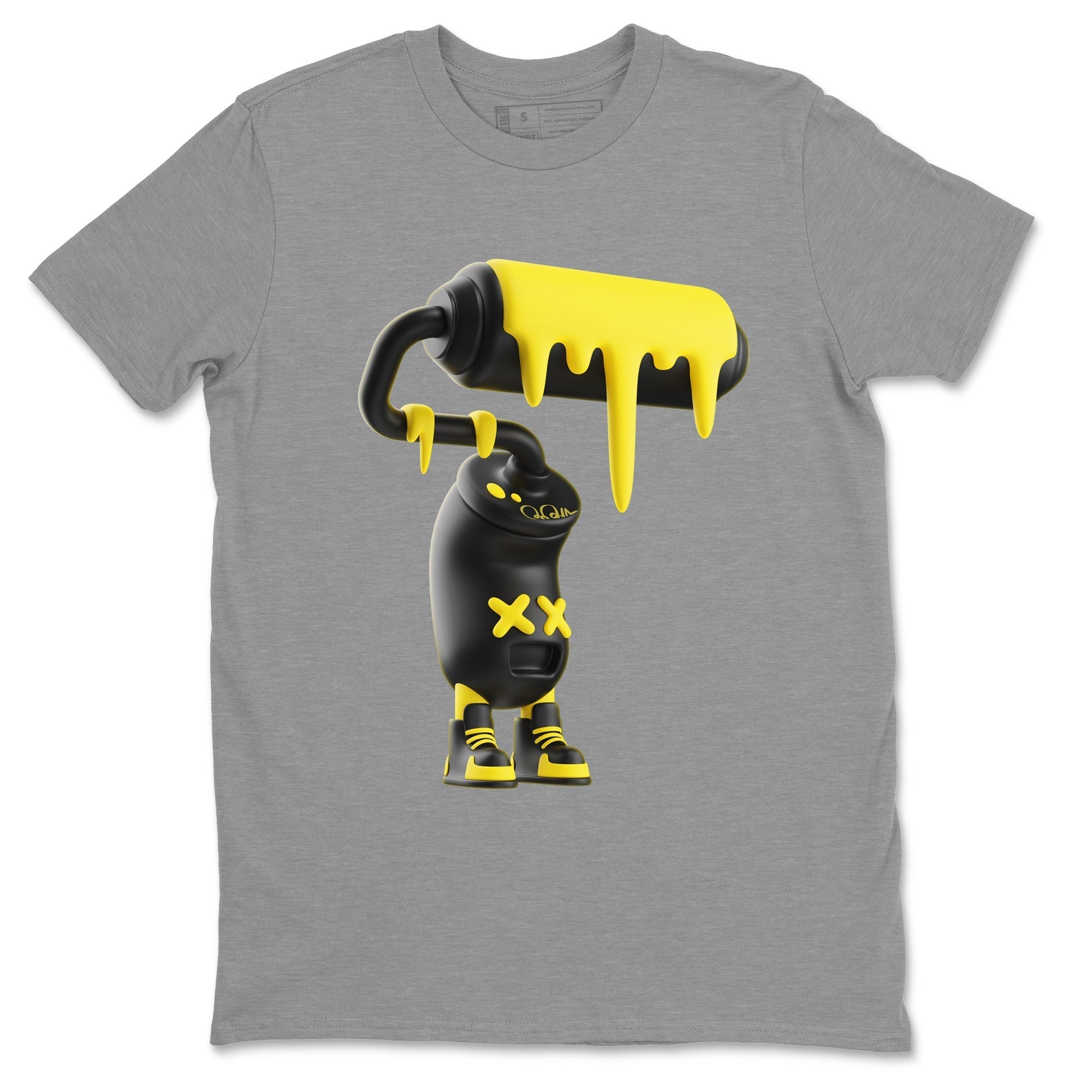 3D Paint Roller Unisex Tops - Air Jordan 4 Thunder